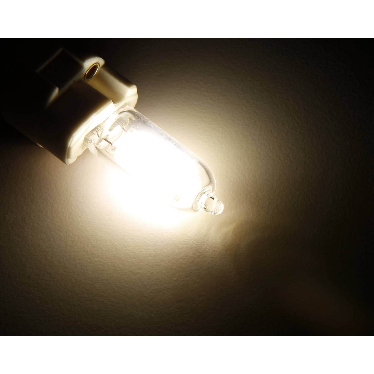 LED-Stiftsockellampe McShine, G9, 4W, 490 lm, warmweiß