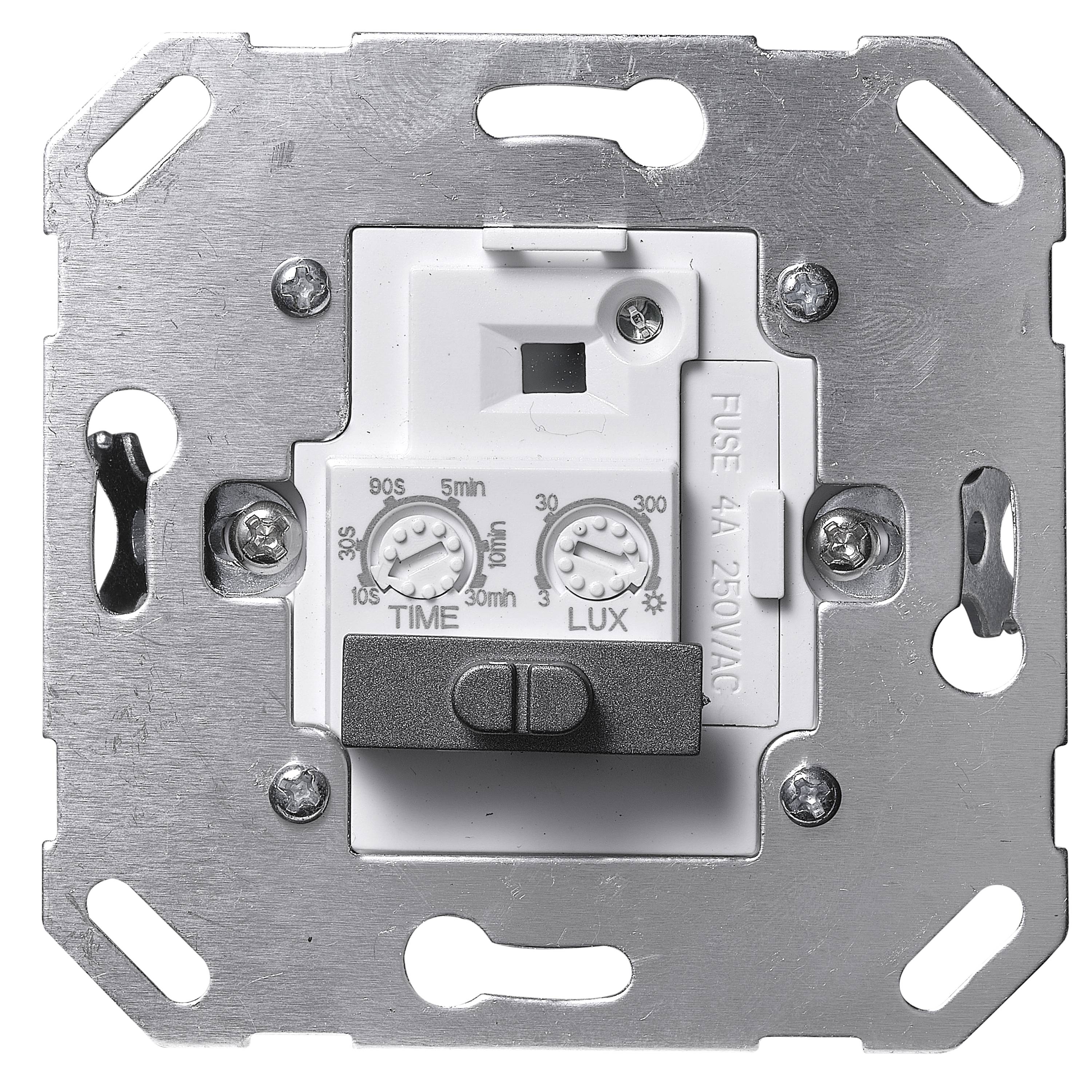 Unterputz IR Bewegungsmelder McPower "Flair" 160°, 750W, LED geeignet, anthrazit