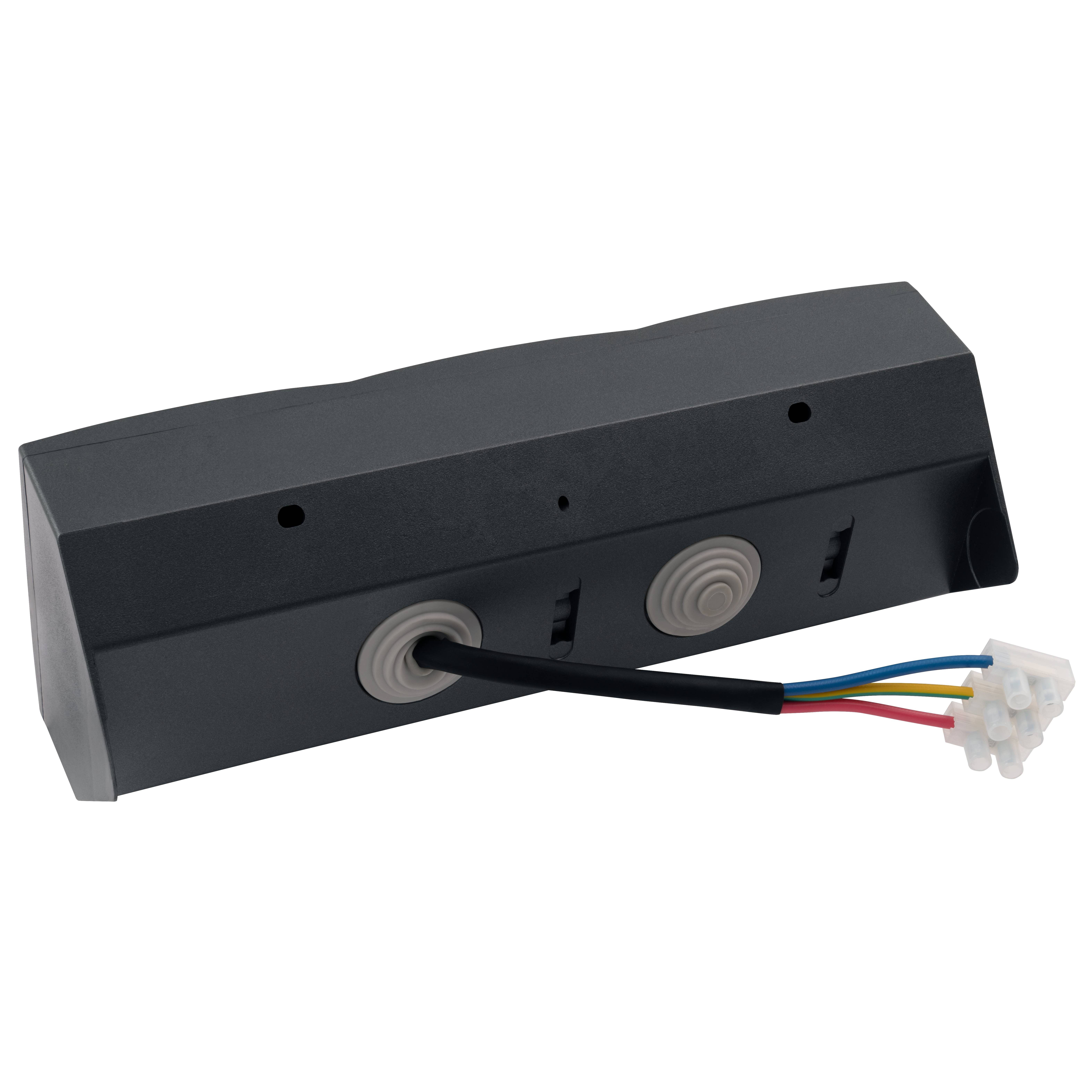 McPower - Steckdosenblock "Flair" 3-fach, anthrazit, USB-C&A