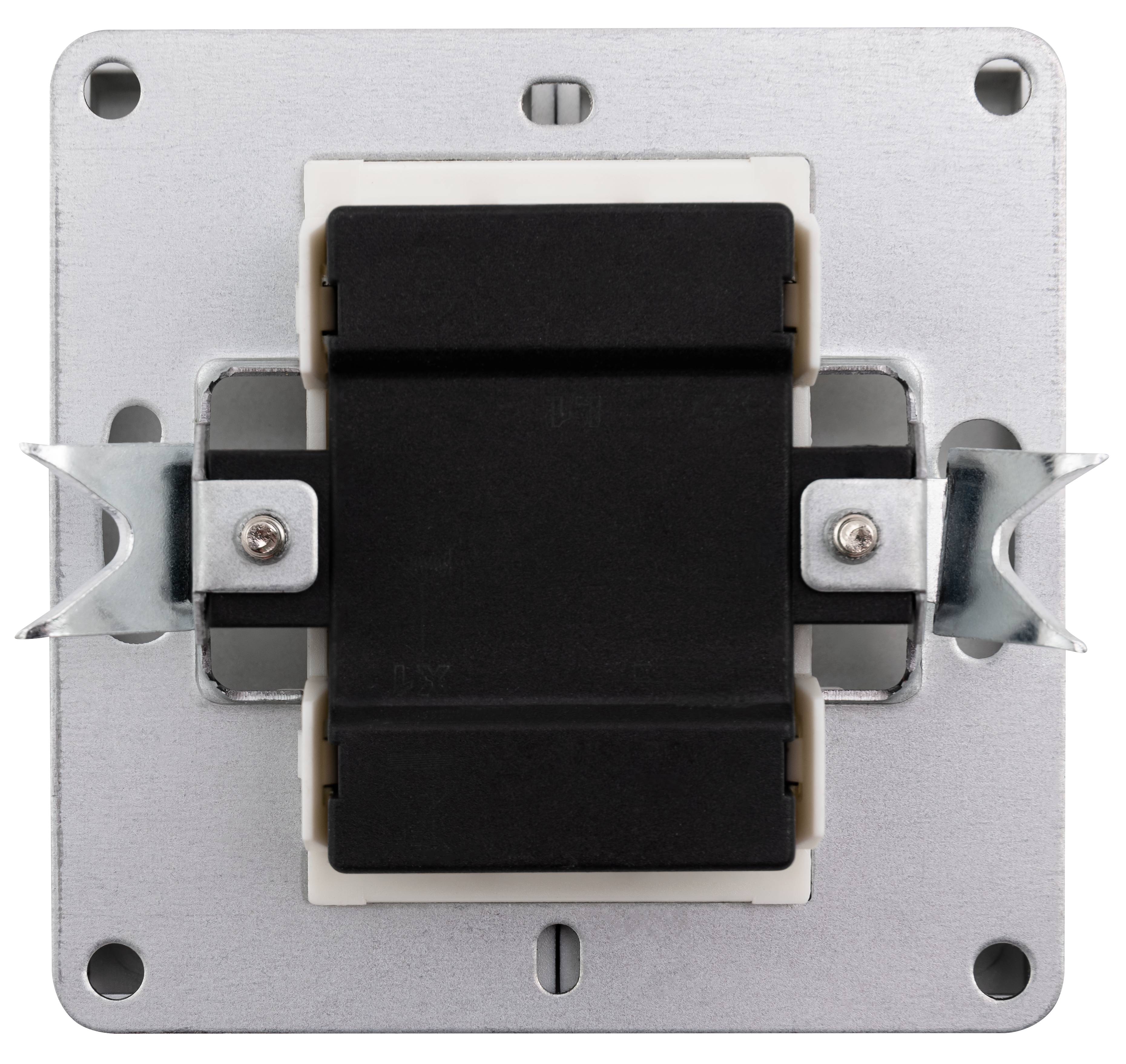 Jalousie-Taster McPower "Shallow" 250V~/10A, UP, Steckanschluss, anthrazit