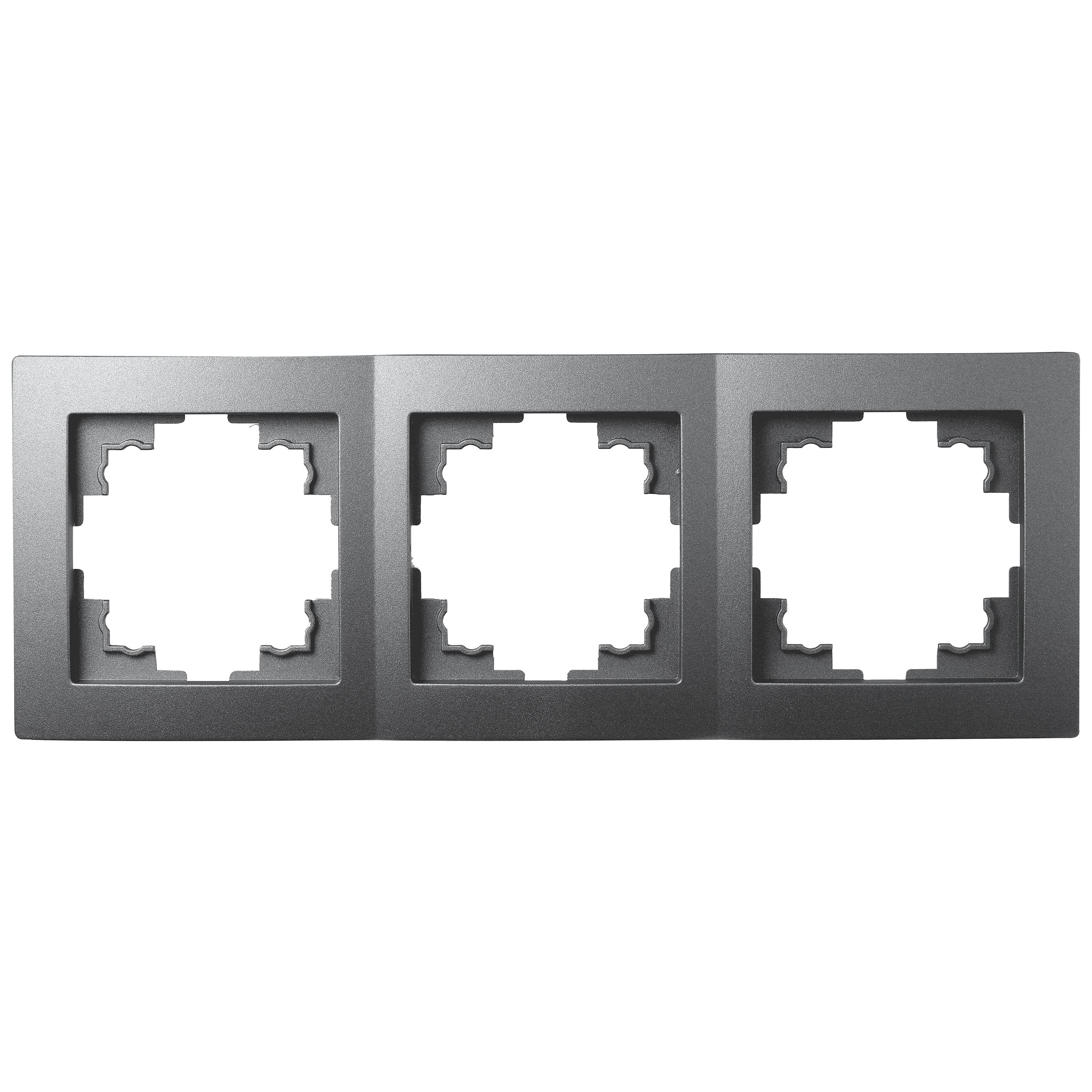 Rahmen McPower "Flair", 3-fach, anthrazit