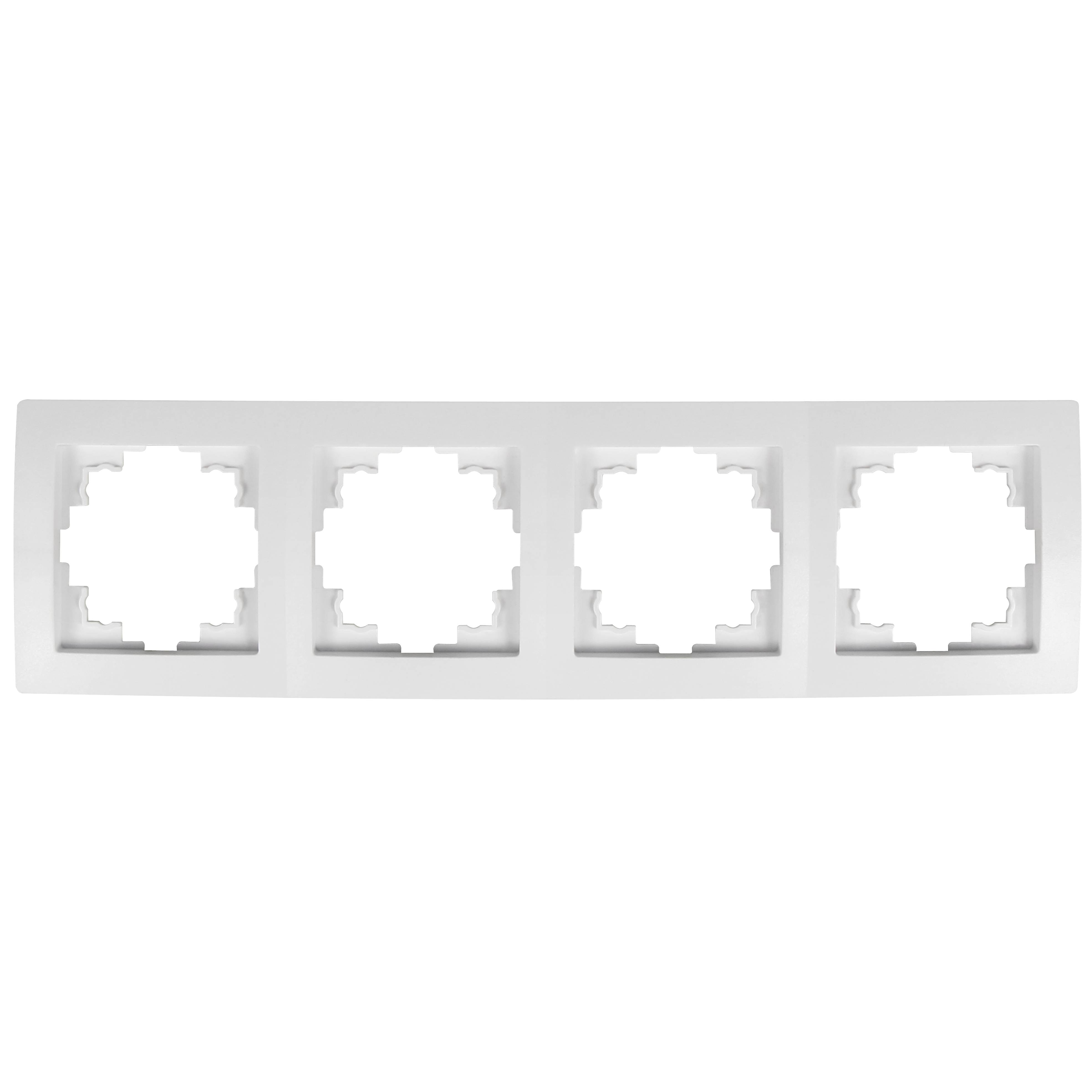 Rahmen McPower "Flair", 4-fach, weiß