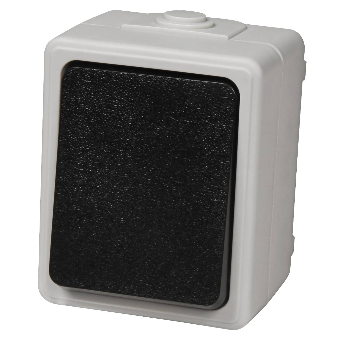 Feuchtraum Wechselschalter McPower "Taff", 250V~/10A, IP44, Aufputz, grau