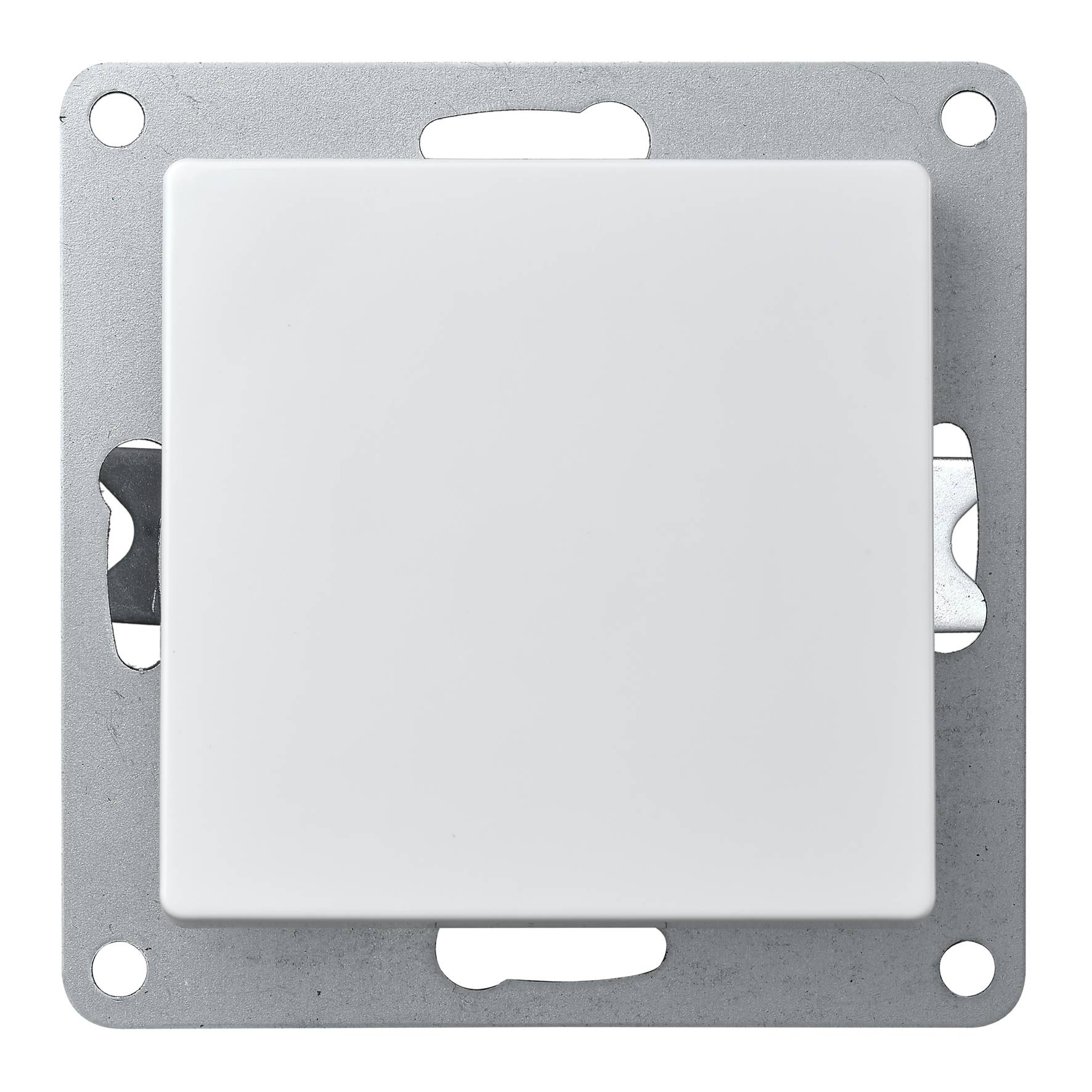 Wechselschalter McPower "Flair", 250V~/10A, UP, Steckanschluss, weiß