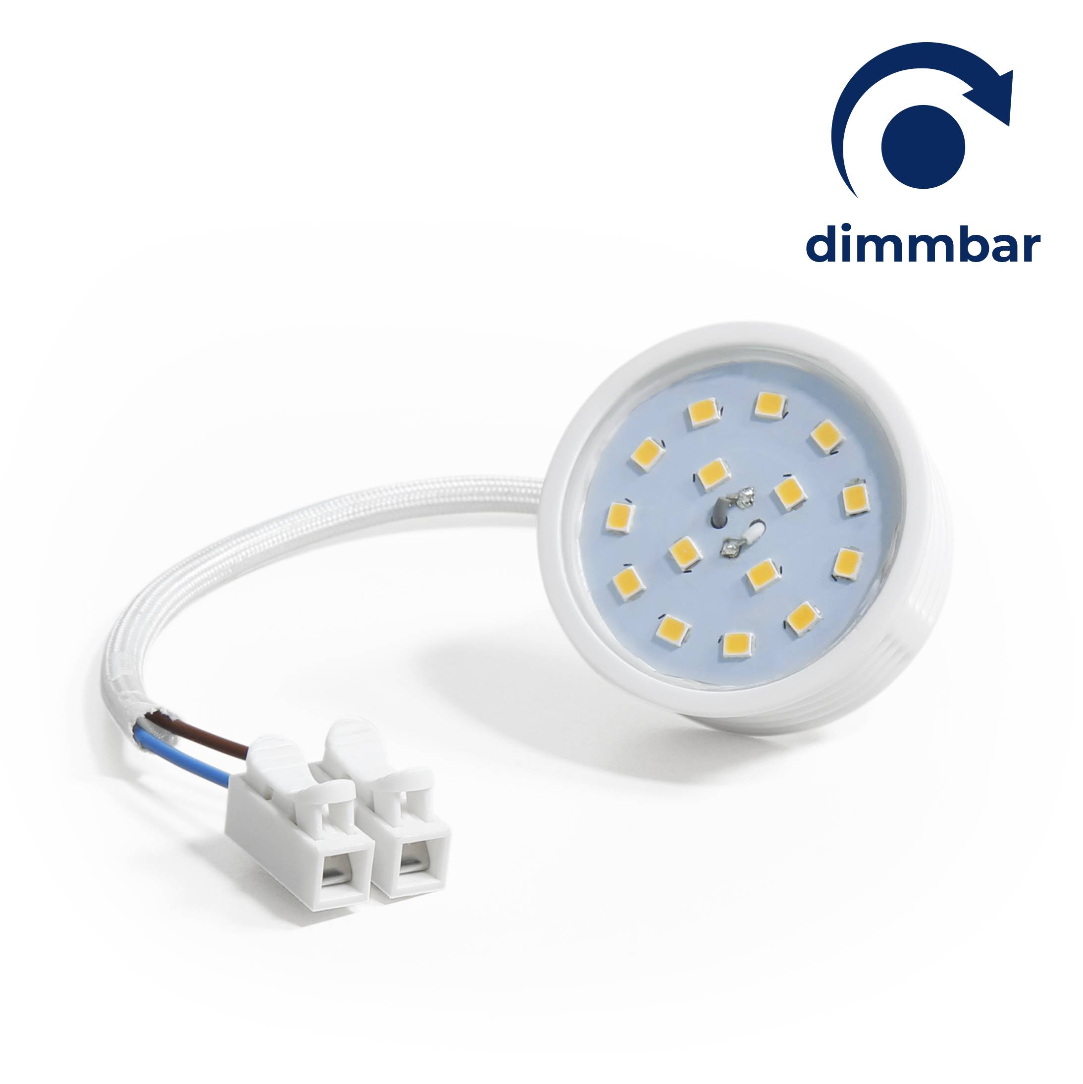 LED-Modul McShine, 7W, 470 Lumen, 230V, 50x23mm, warmweiß, 3000K, dimmbar