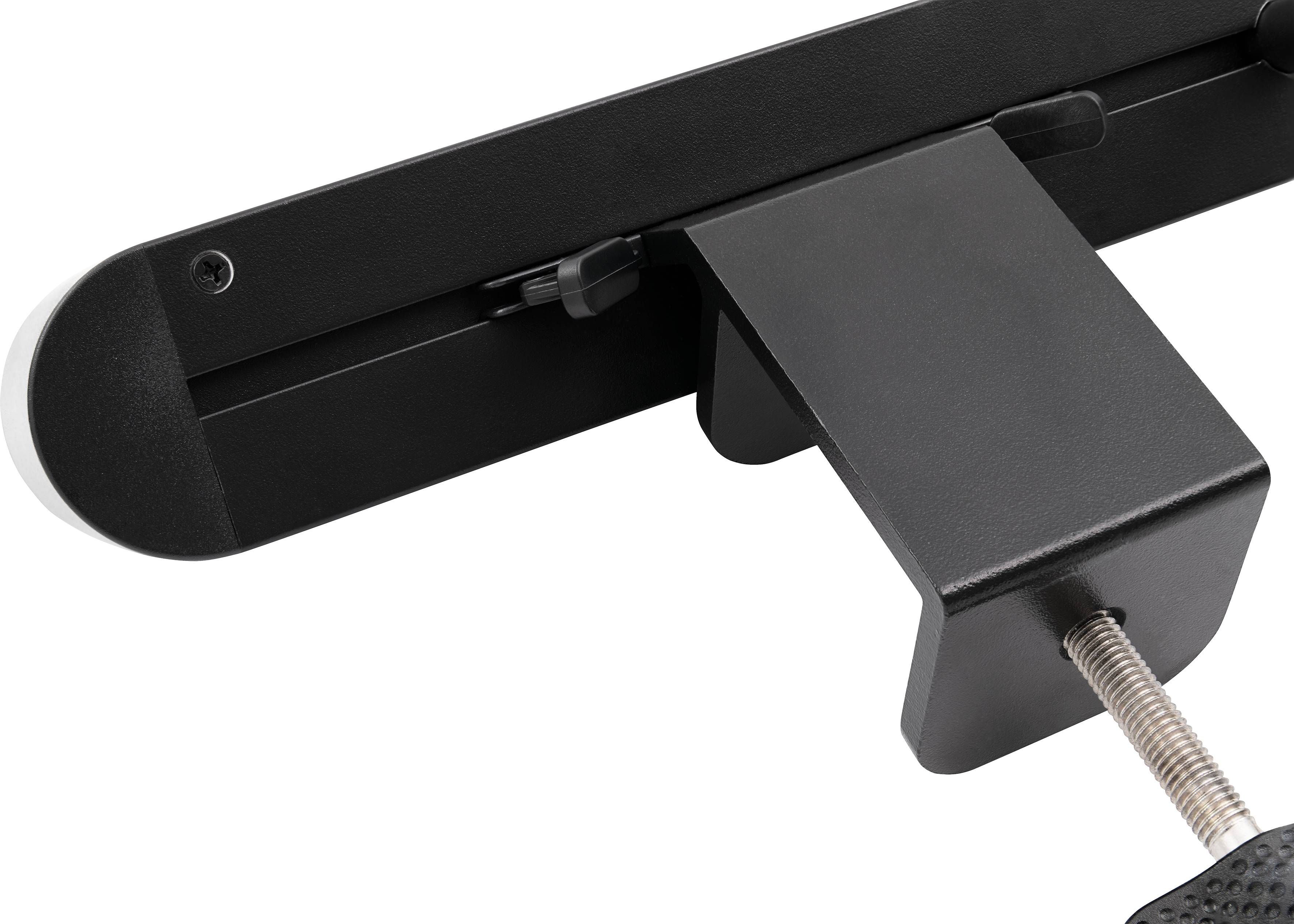 MCPOWER Tischsteckdosenleiste SK-03, 3-fach, 2x USB, Klemme, 2 m Kabel