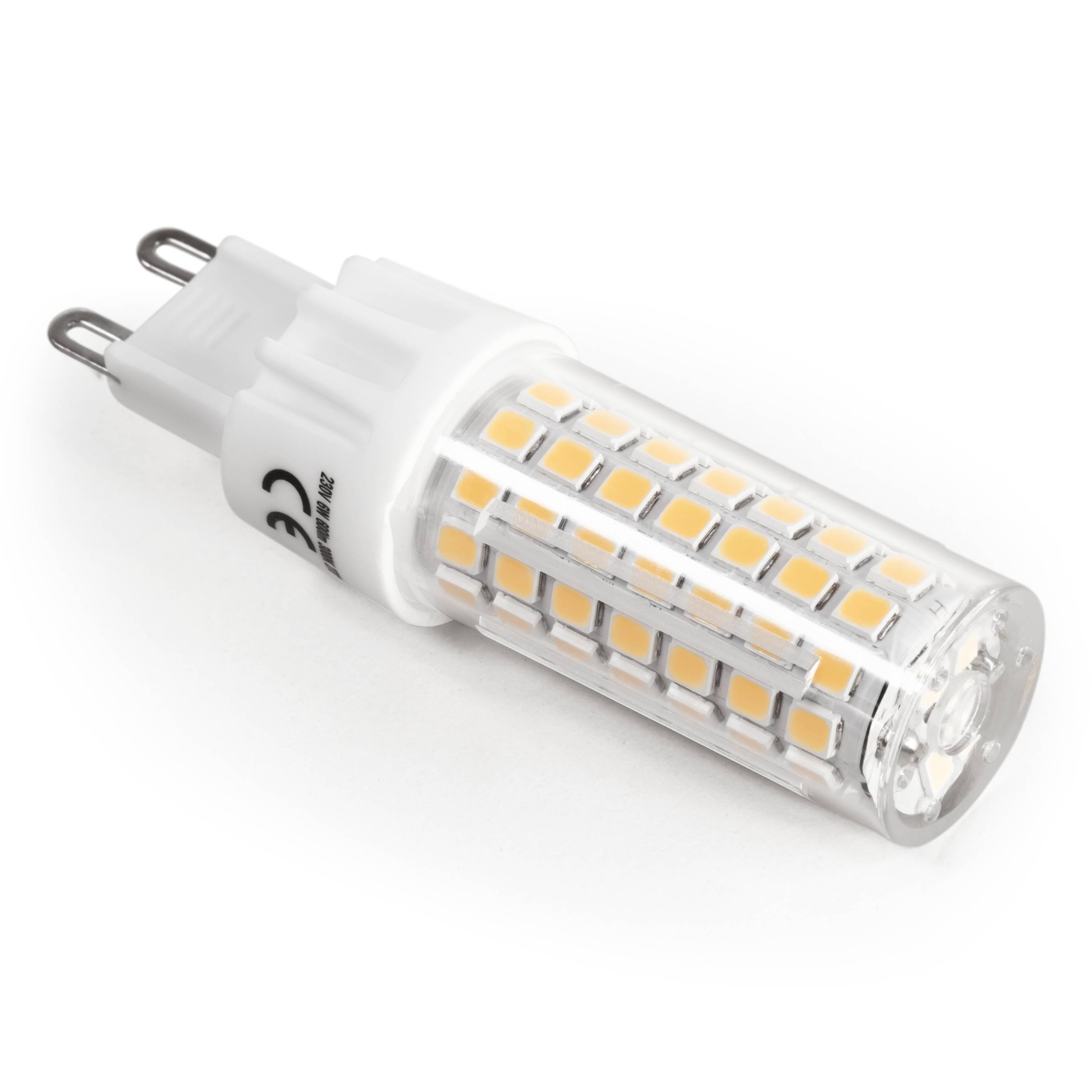 LED-Stiftsockellampe McShine, G9, 6W, 720lm, 3000K, warmweiß