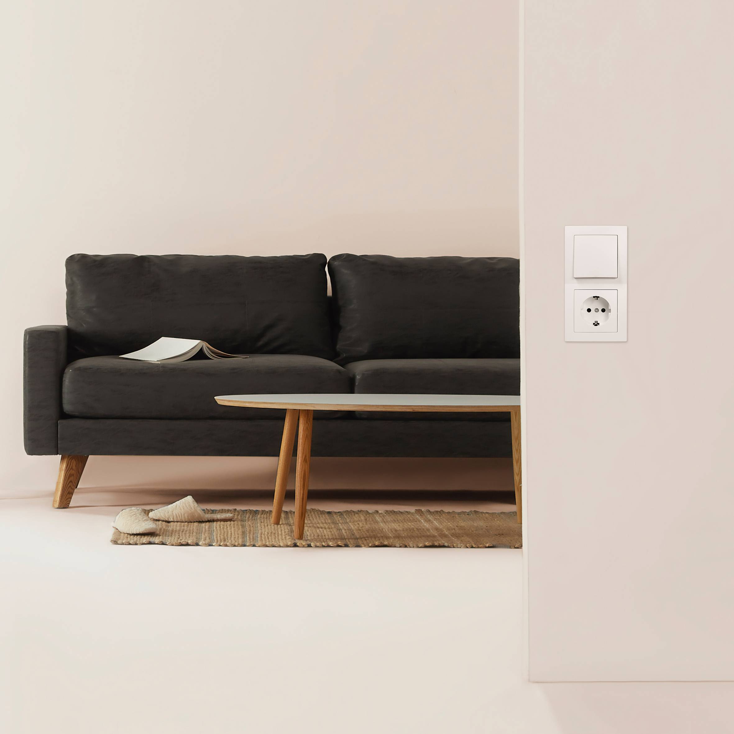 Schalter und Steckdosen Set McPower Flair "Komfort", 23-teilig, weiß