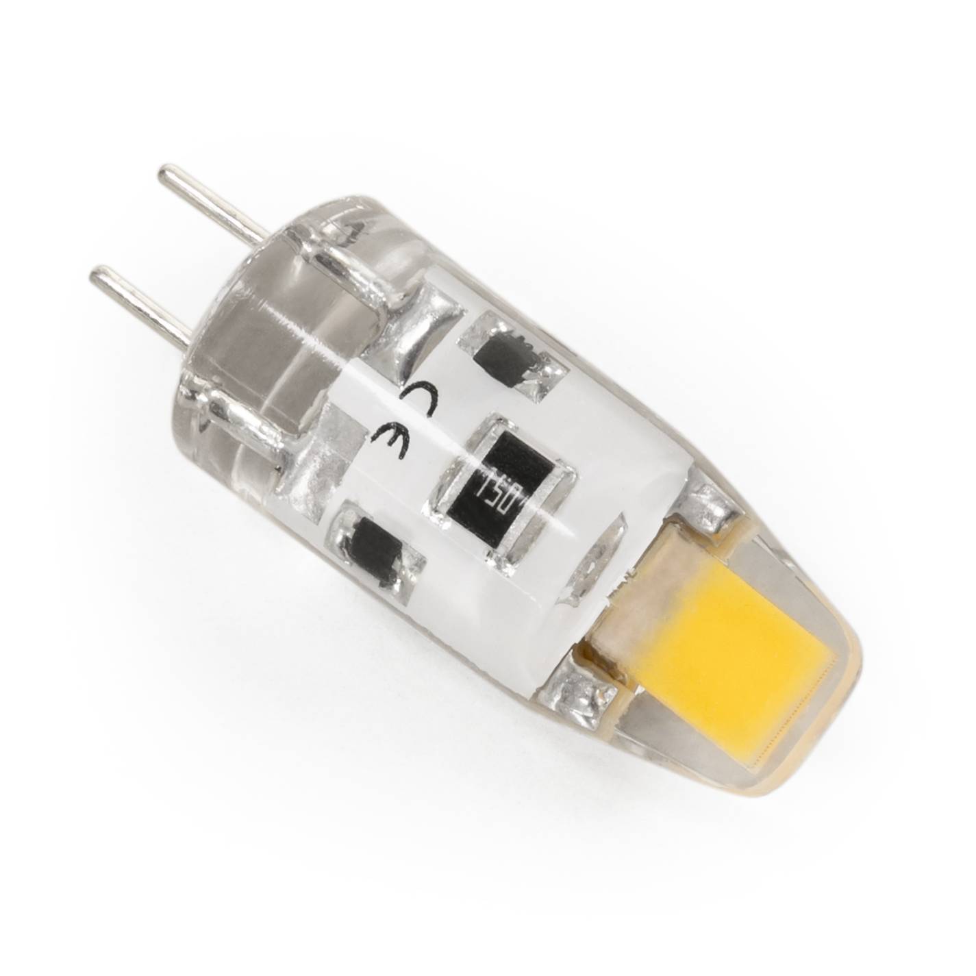 LED-Stiftsockellampe McShine "Silicia COB", G4, 1W, 110 lm, weiß