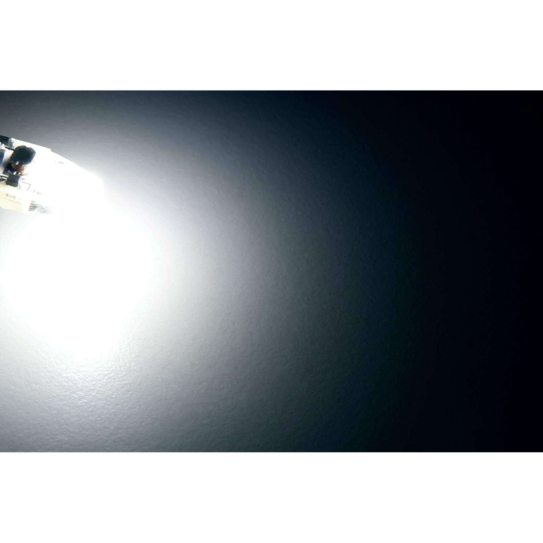 LED-Stiftsockellampe McShine "Silicia COB", G4, 1W, 110 lm, weiß