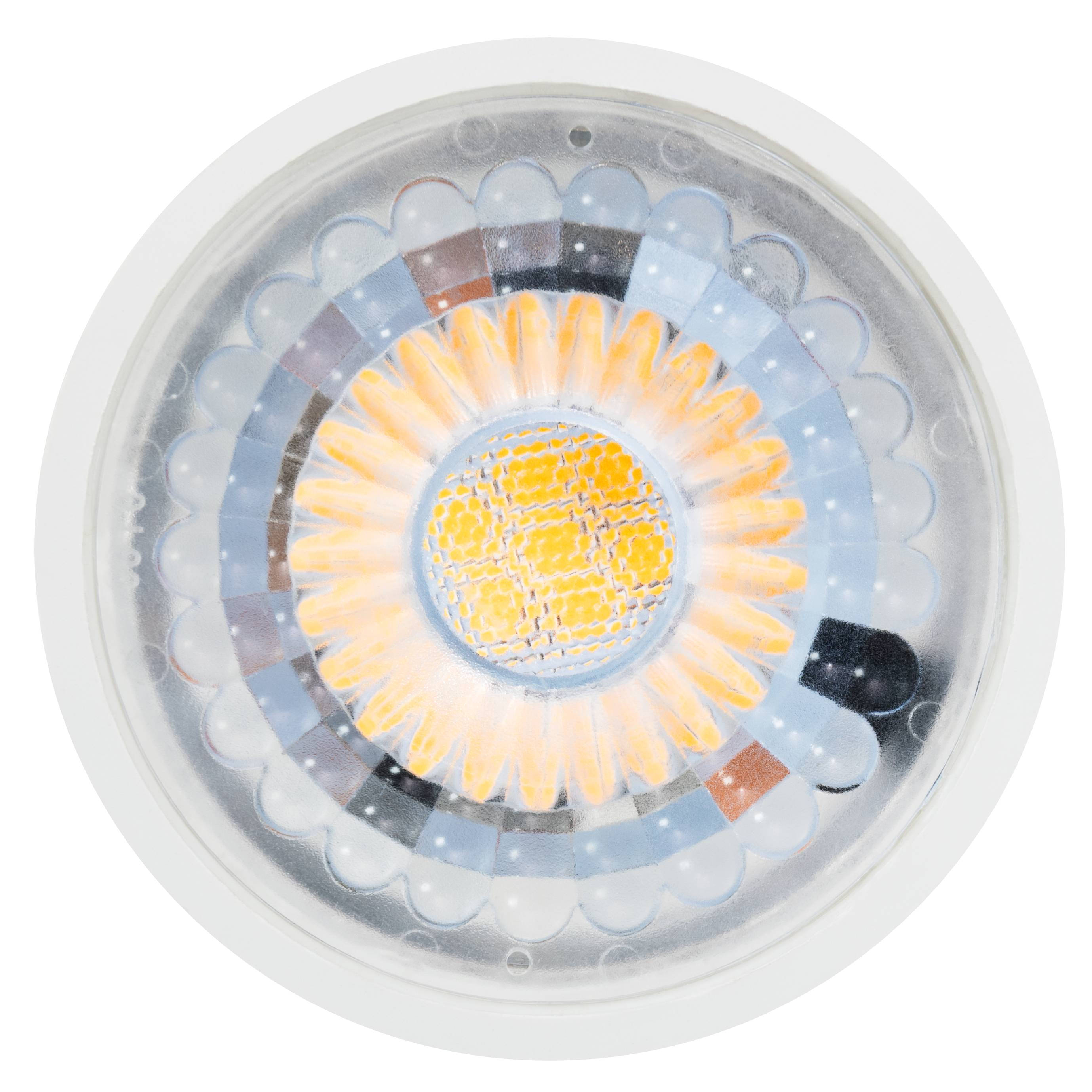 LED-Strahler McShine "PV-MCOB" GU10, 5W, 400lm, 38°, 3000K, warmweiß