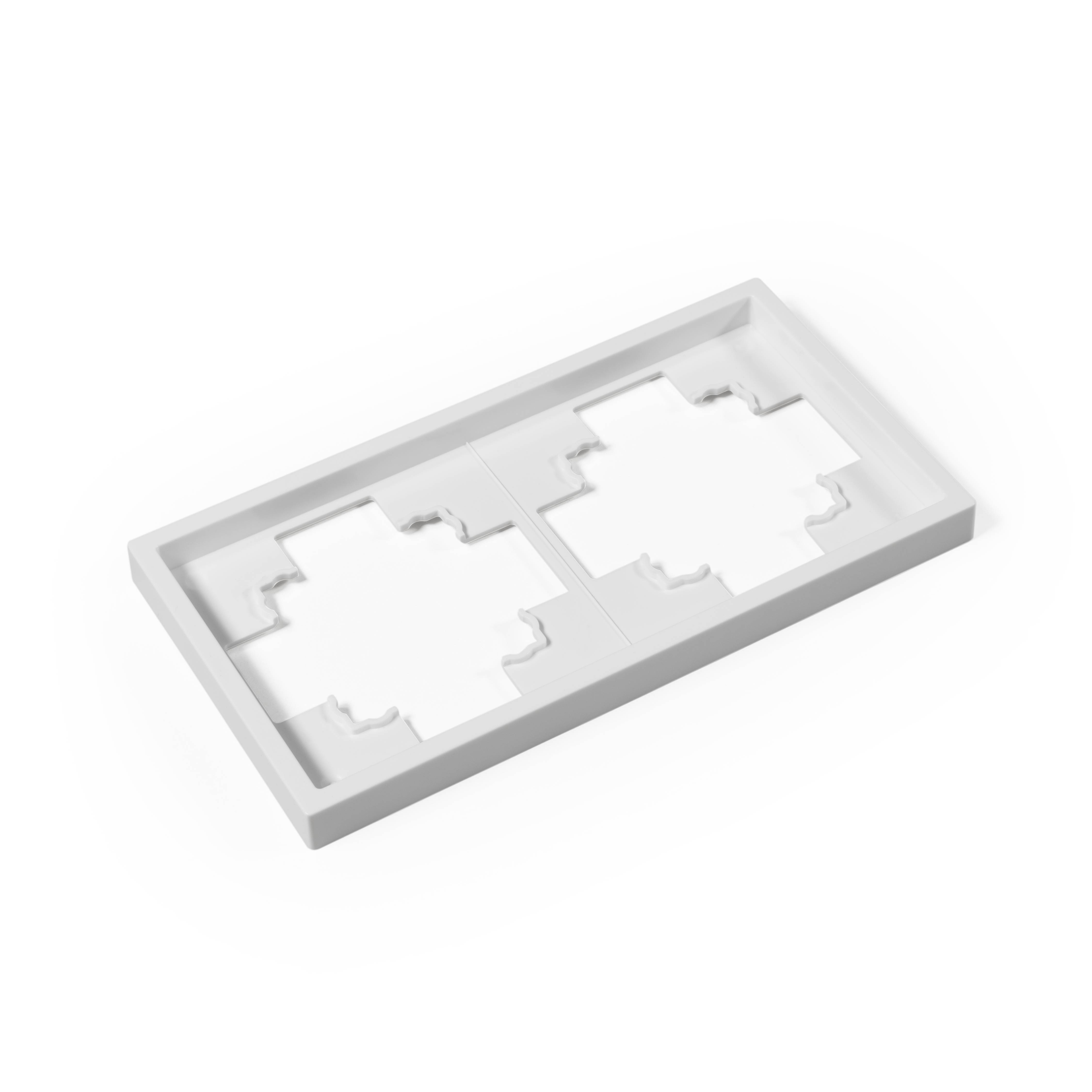 Rahmen McPower "Shallow" 2-fach, weiß