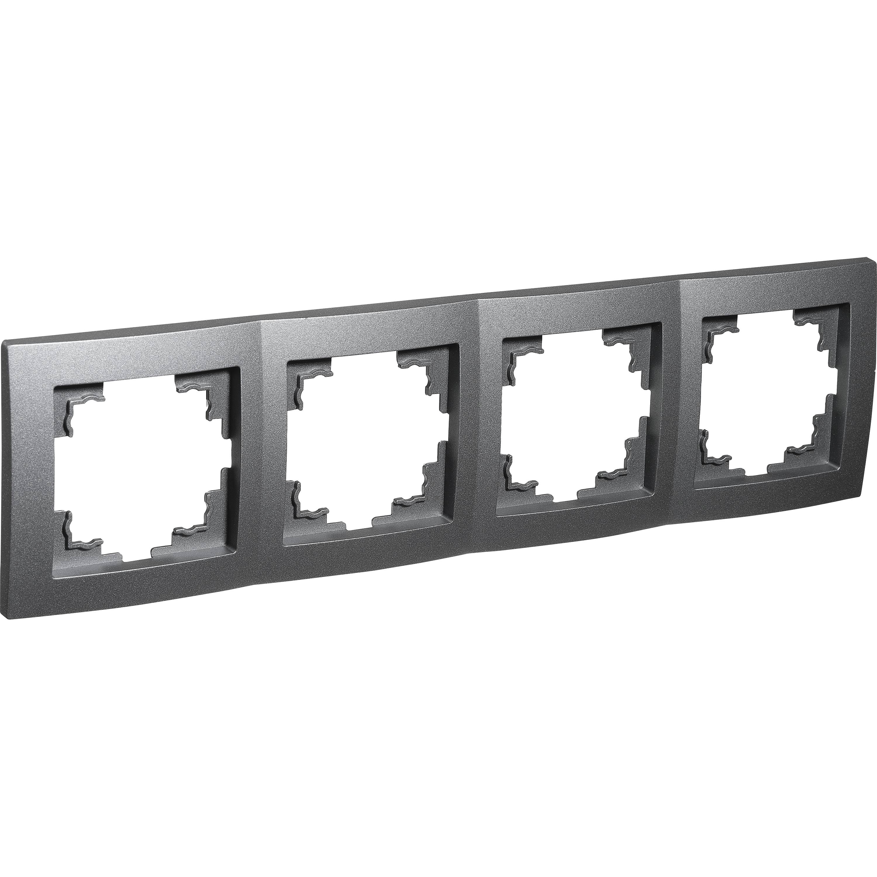 Rahmen McPower "Flair", 4-fach, anthrazit