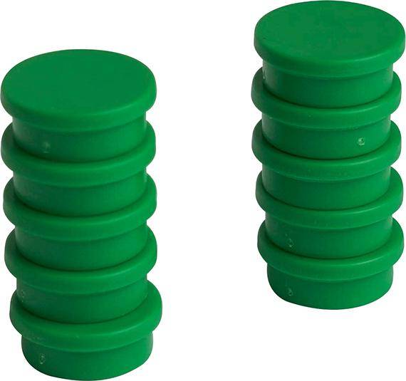 Organisationsmagnet rund grün 20mm Eclipse