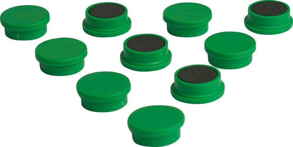Organisationsmagnet rund grün 20mm Eclipse