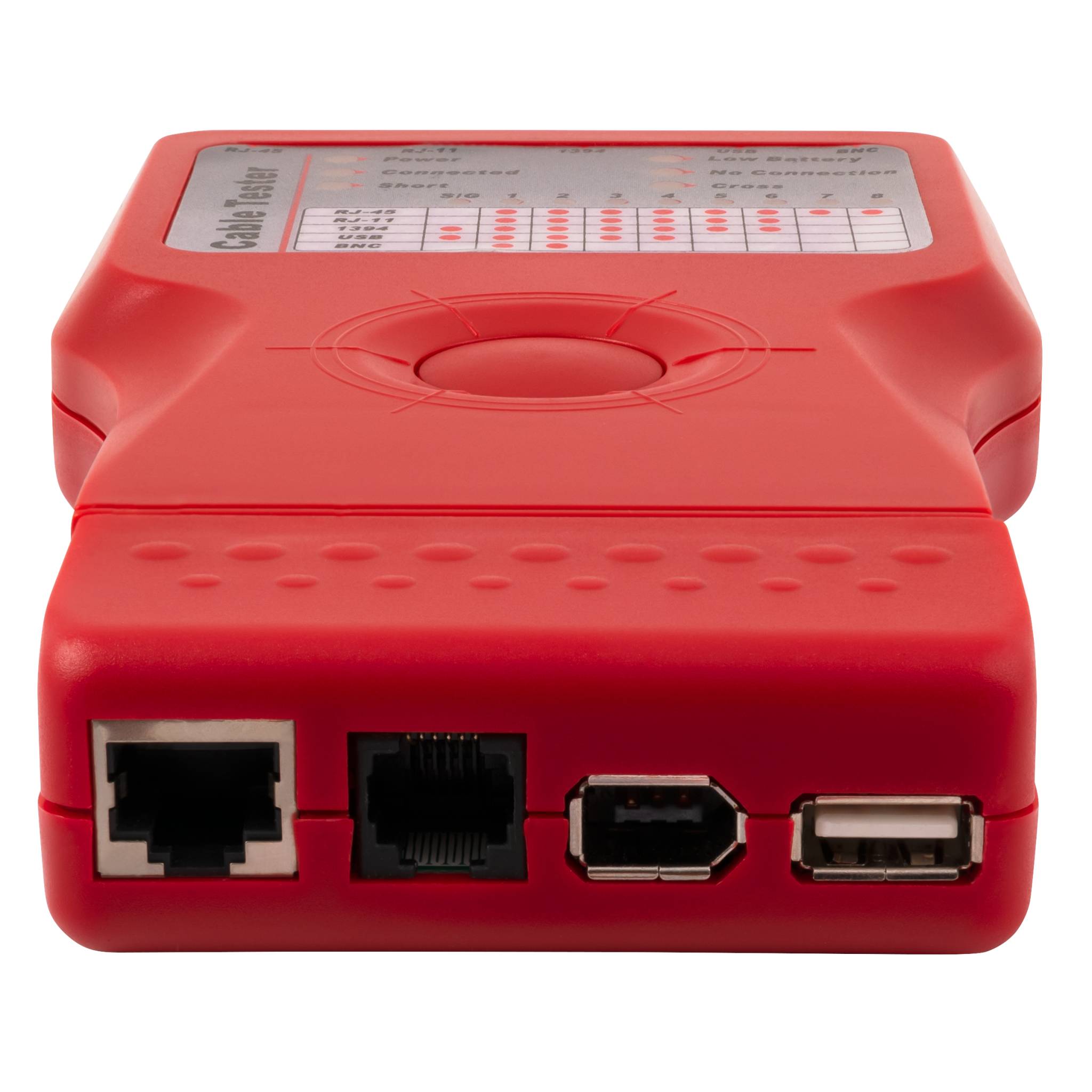 Kabeltester McPower "KT-53" 5in1 mit Remote Einheit, RJ11, RJ45 usw.