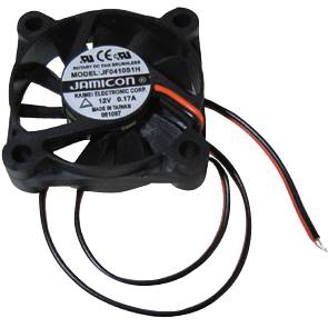 Lüfter McPower, 40x40 mm, 12 V= Kunststoff, 90 mA, 6.000 rpm, 27 dBa