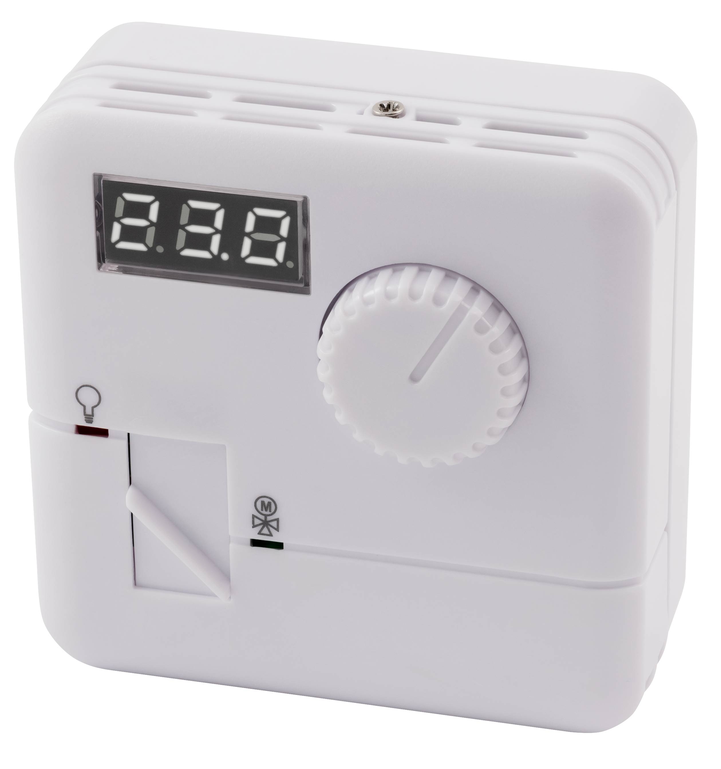 Raumtemperatur-Regler McPower "TR-530" 5-30°C, 110-230V, LED-Display, 7A