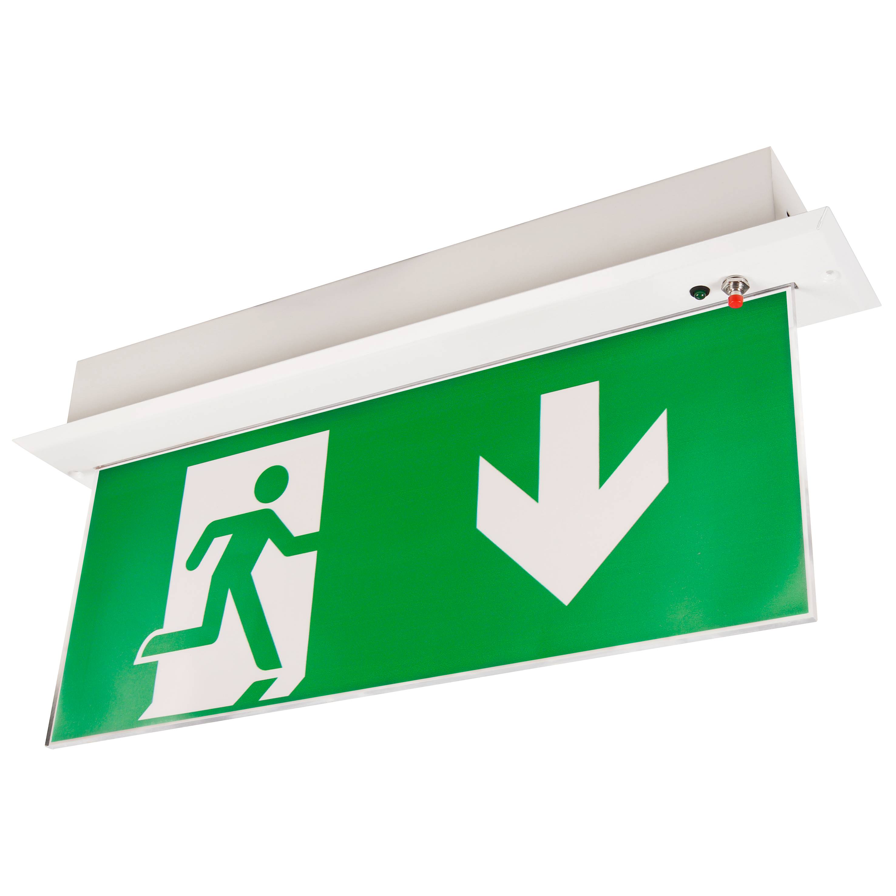 LED-Fluchtwegleuchte McShine "FL-250", Deckenmontage