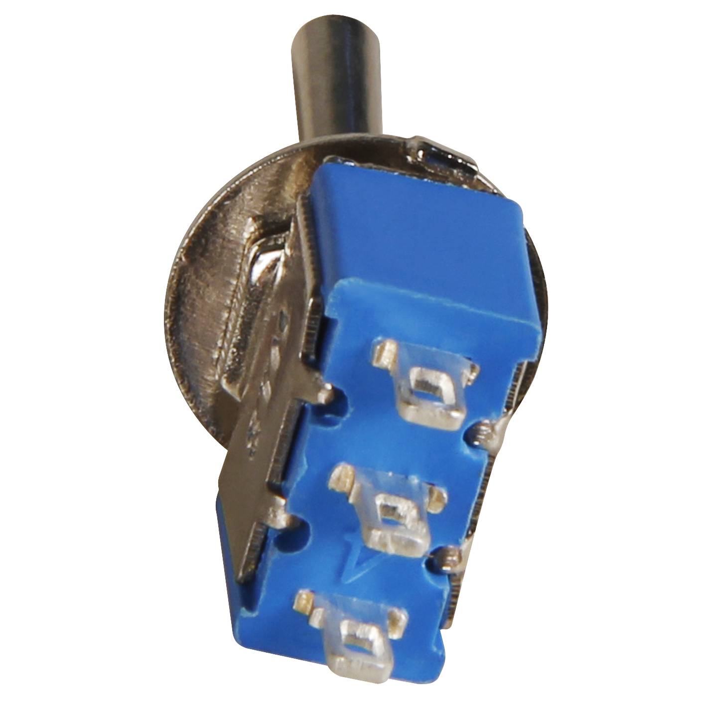 Miniatur-Kippschalter McPower, 250V/3A, 3-polig, 2 Stellungen: EIN / EIN