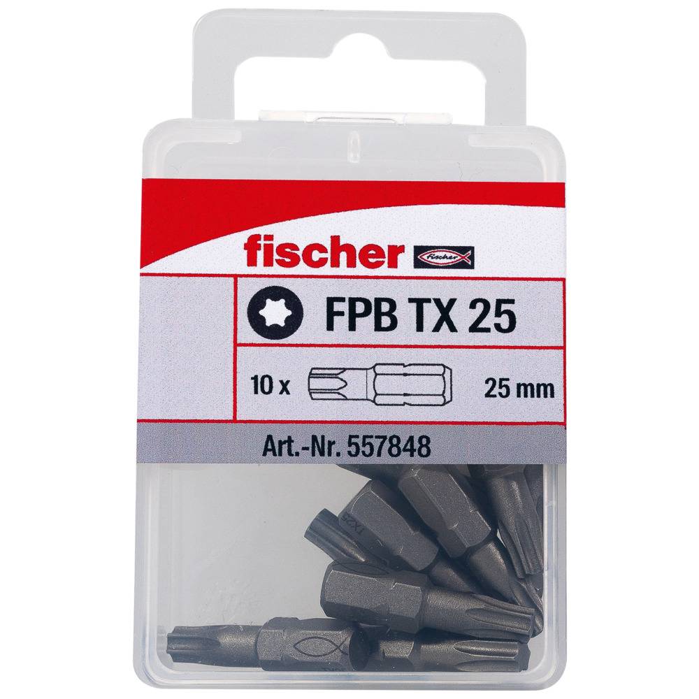 Fischer 10x ProfiBit FPB T 25 - 557848