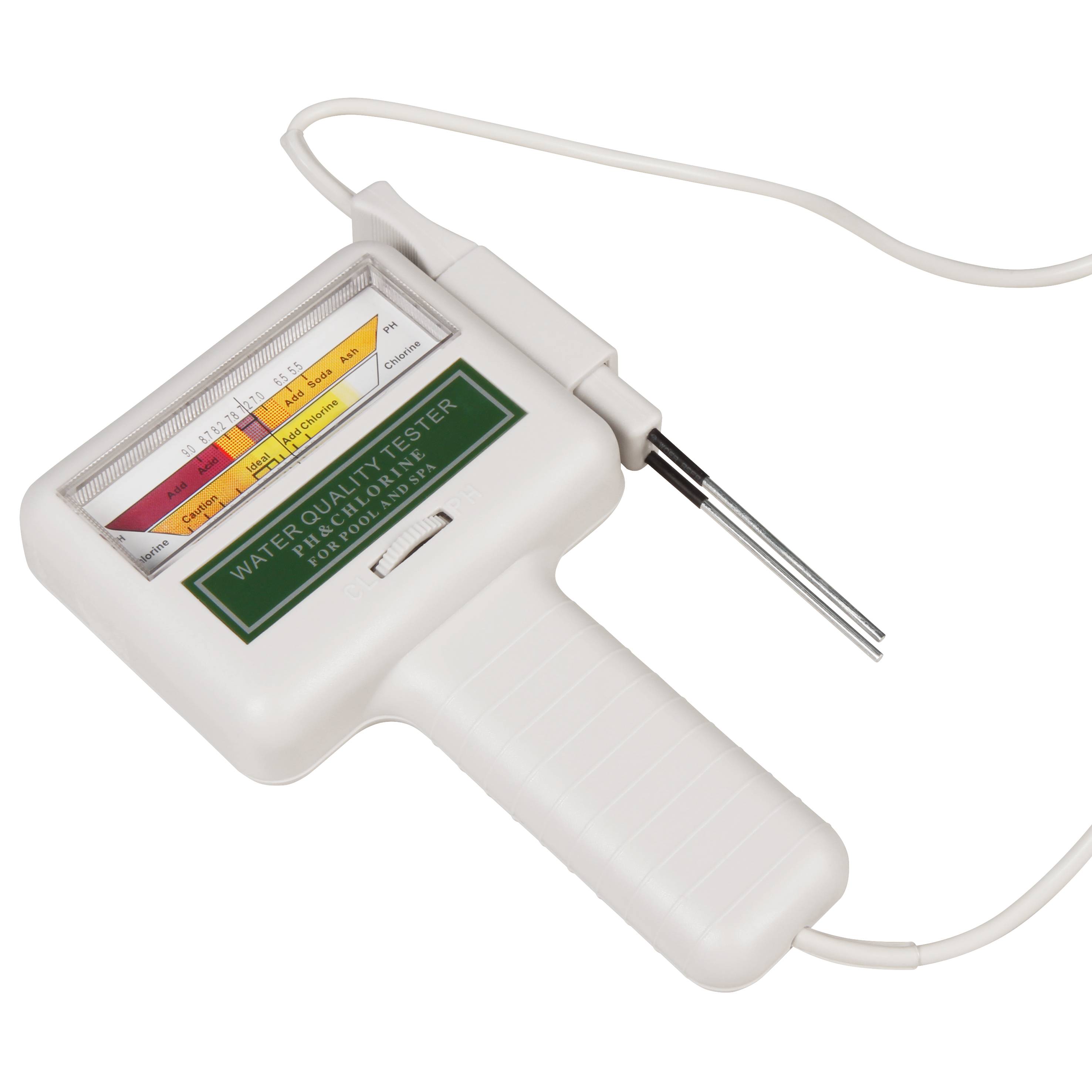 Swimmingpool-Wassertester McPower "WT-21", für PH-Wert & Chlorgehalt