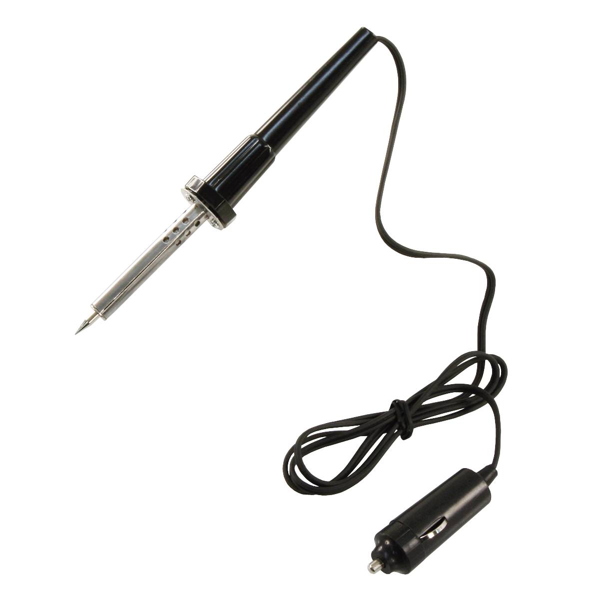 Lötkolben McPower für Kfz, 12V / 20W, 1,8m Kabel & Kfz-Stecker