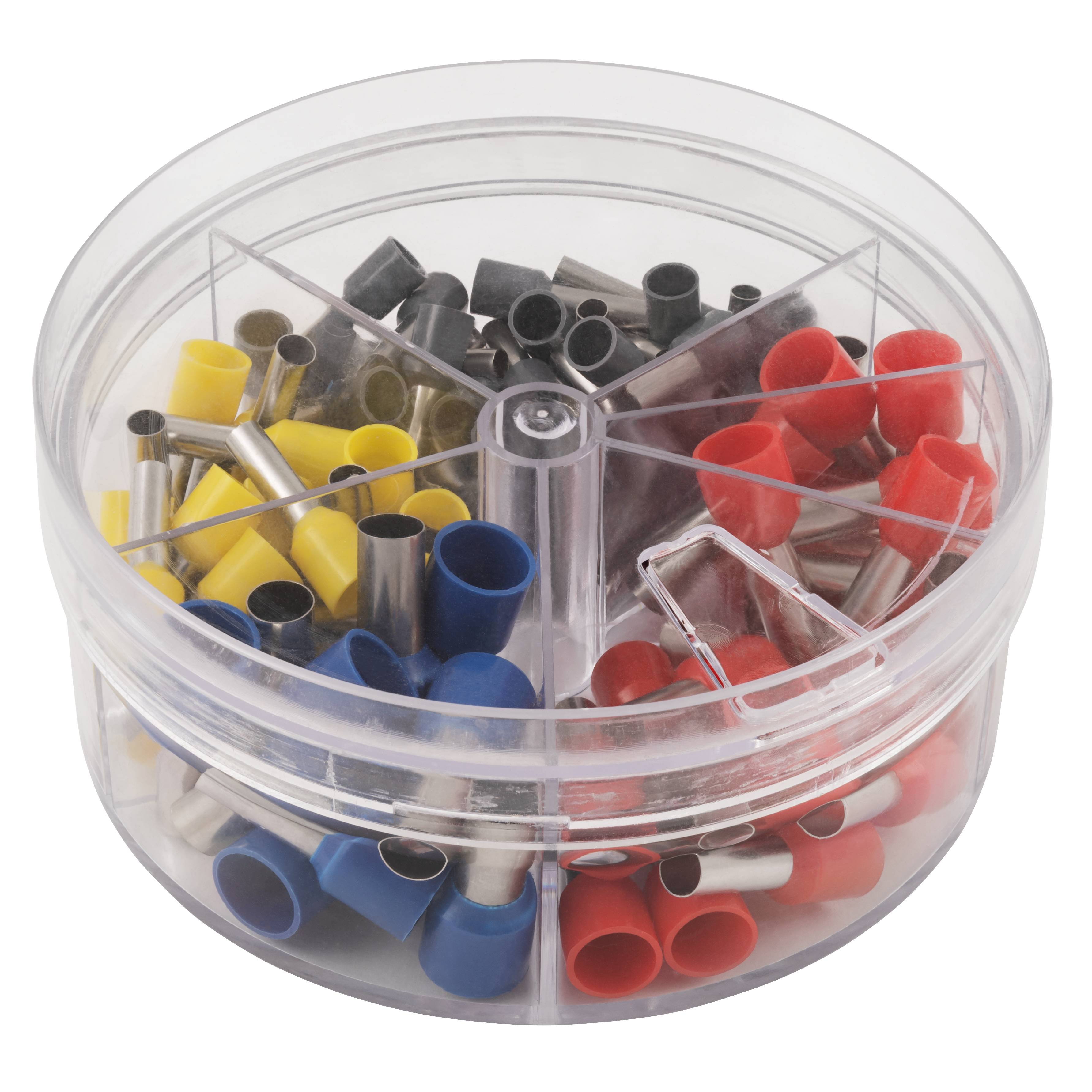 Aderendhülsen-Sortiment McPower, isoliert, 4-16mm², 100 Stück