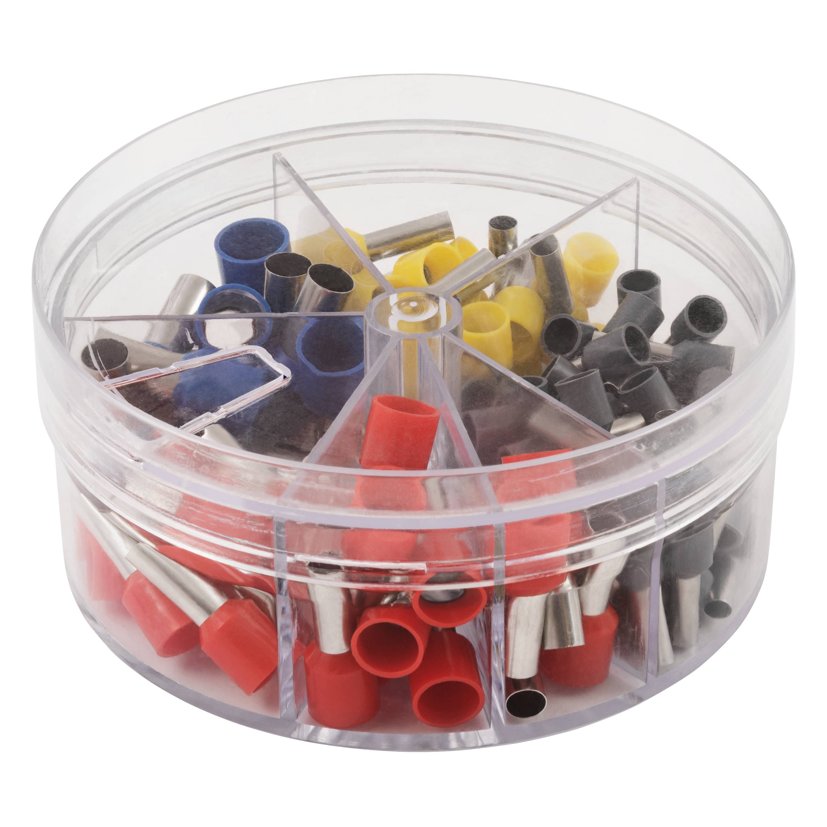 Aderendhülsen-Sortiment McPower, isoliert, 4-16mm², 100 Stück