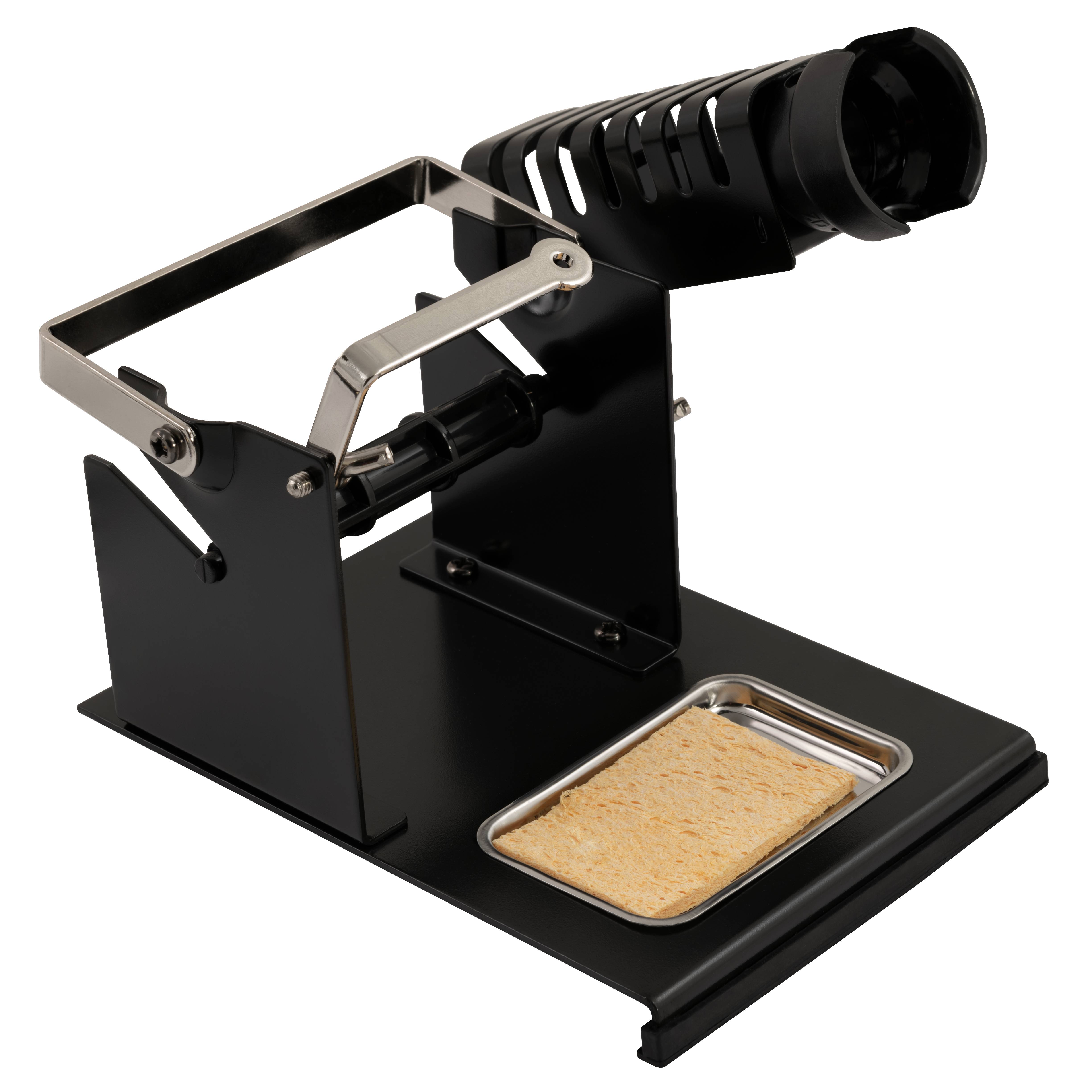 Lötkolbenständer McPower "LH-500" mit Lötzinn-Halterung, Schwamm und Tragegriff