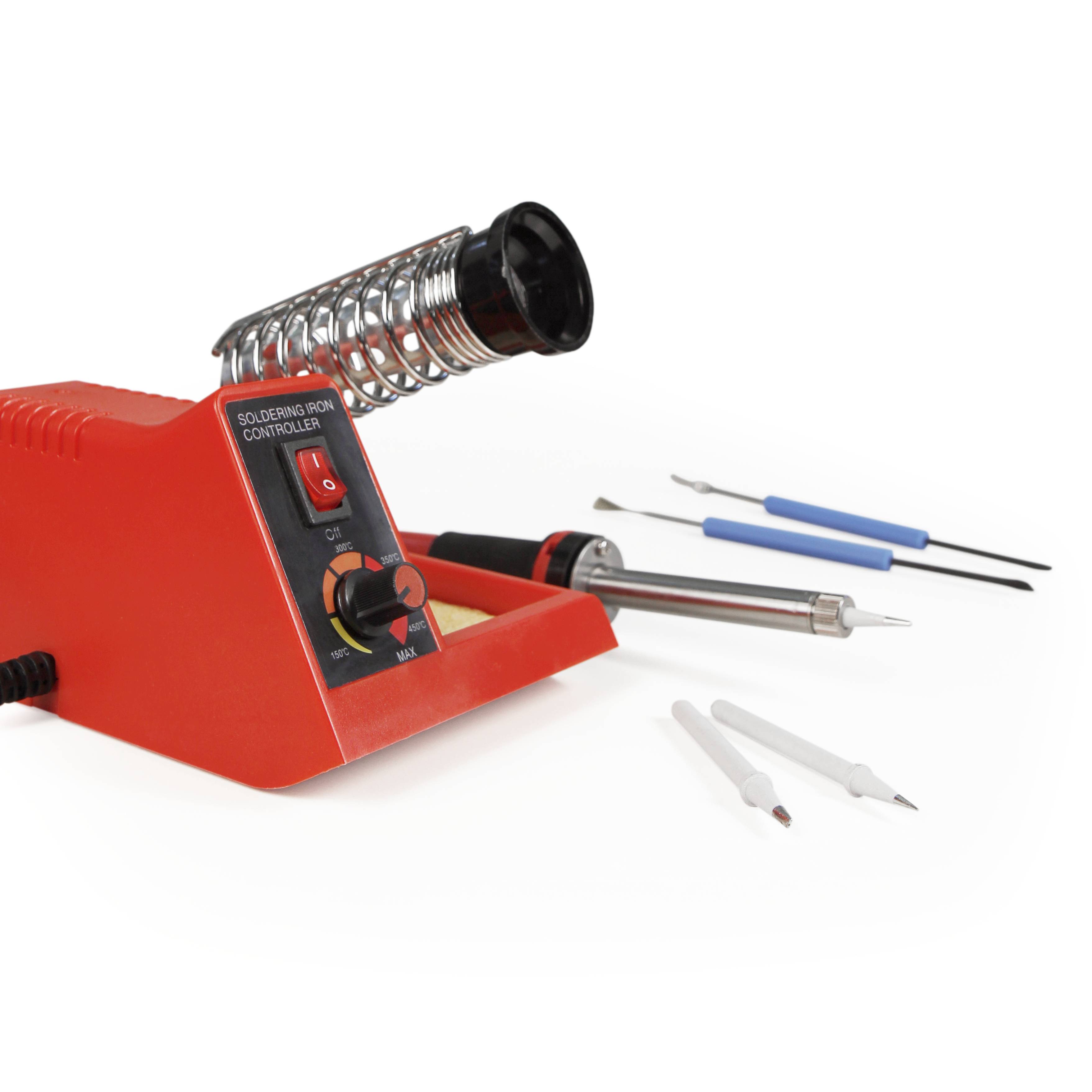 Lötstation McPower "MLS-58", 150-450°C, 58W, inkl. 2 Spitzen und 2 Tools