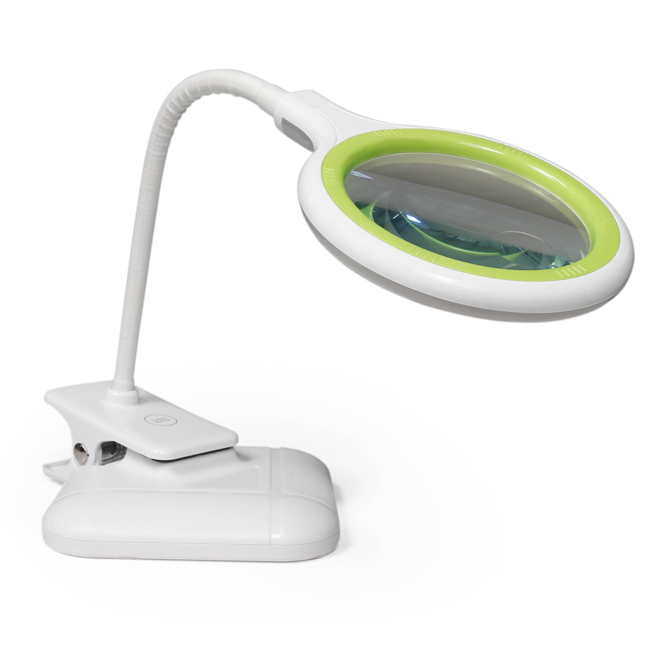 Lupenleuchte McShine "LL-52", 36 LEDs, Tisch- und Klemmleuchte, dimmbar, Kunststoff