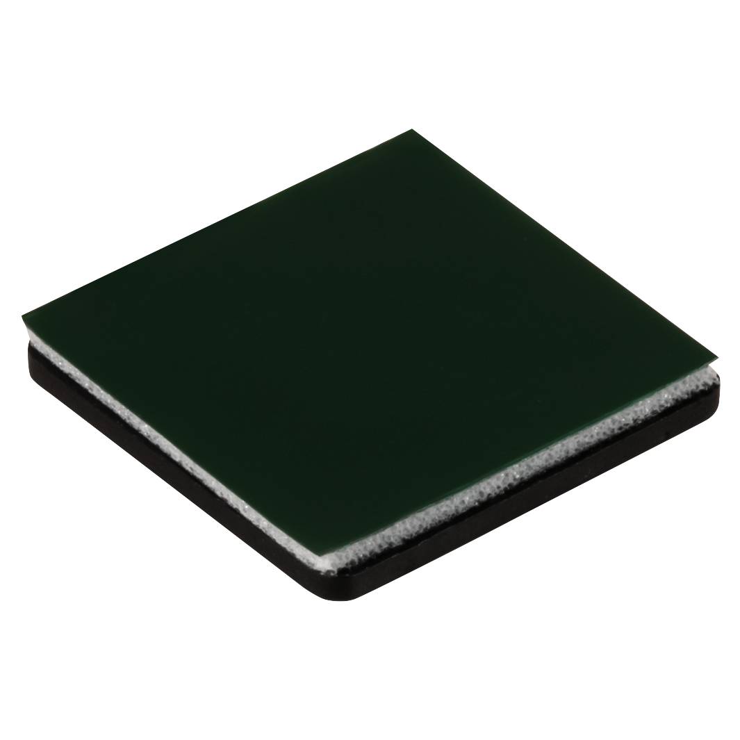 Kabelsockel McPower für Kabelbinder 25x25mm, schwarz, selbstklebend, 10er-Pack