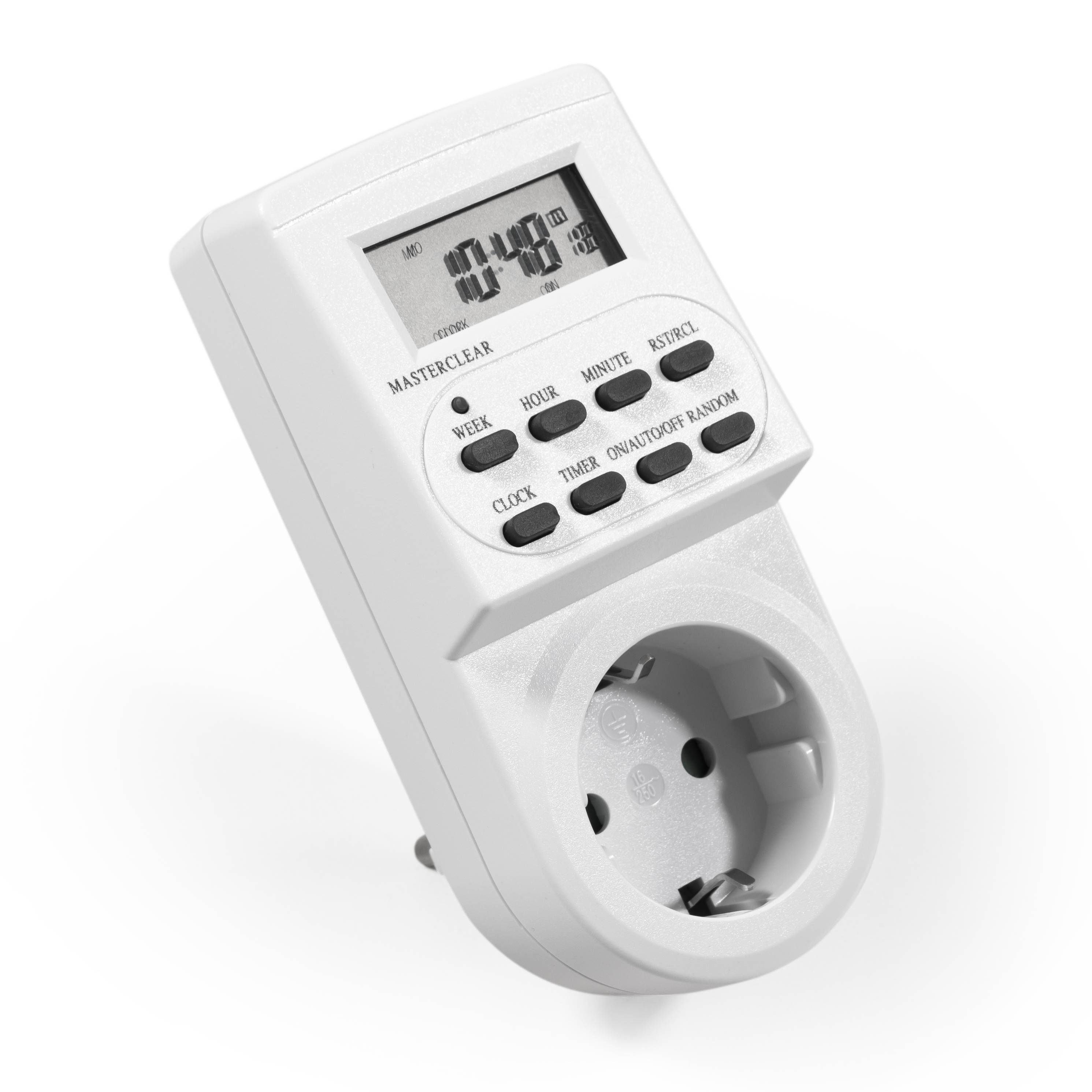 Digitale Zeitschaltuhr McPower "AZ-62" 10 Schaltprogramme, 12/24Std Zyklus