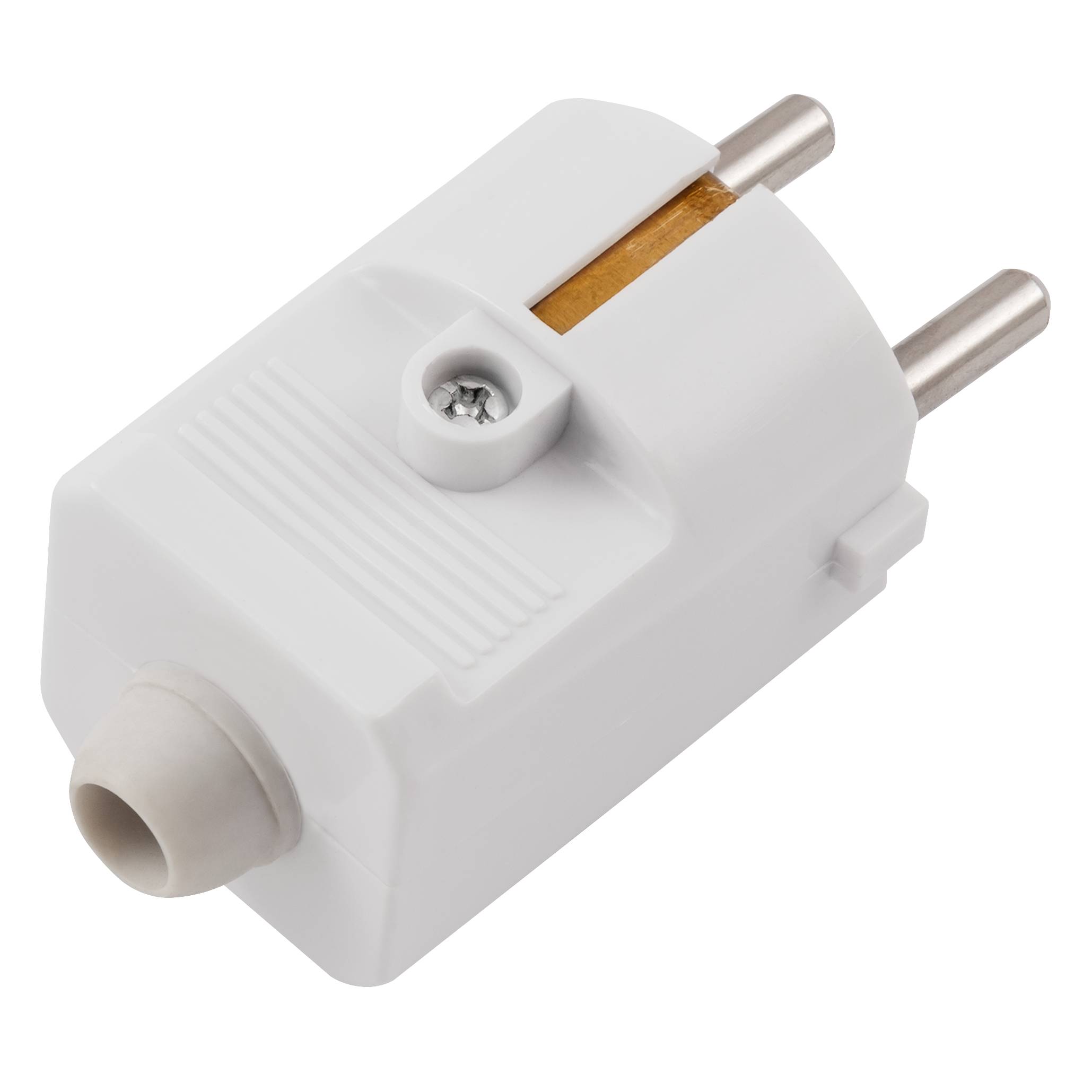 Schutzkontakt-Stecker McPower, weiß