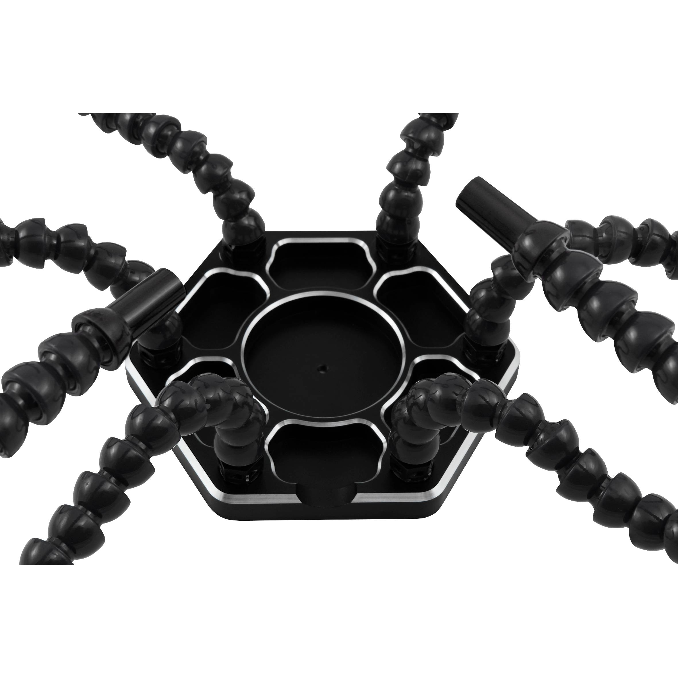 Helfende Hände McPower "HM-6" mit 6 Armen, LED-Lupenleuchte, sehr flexibel