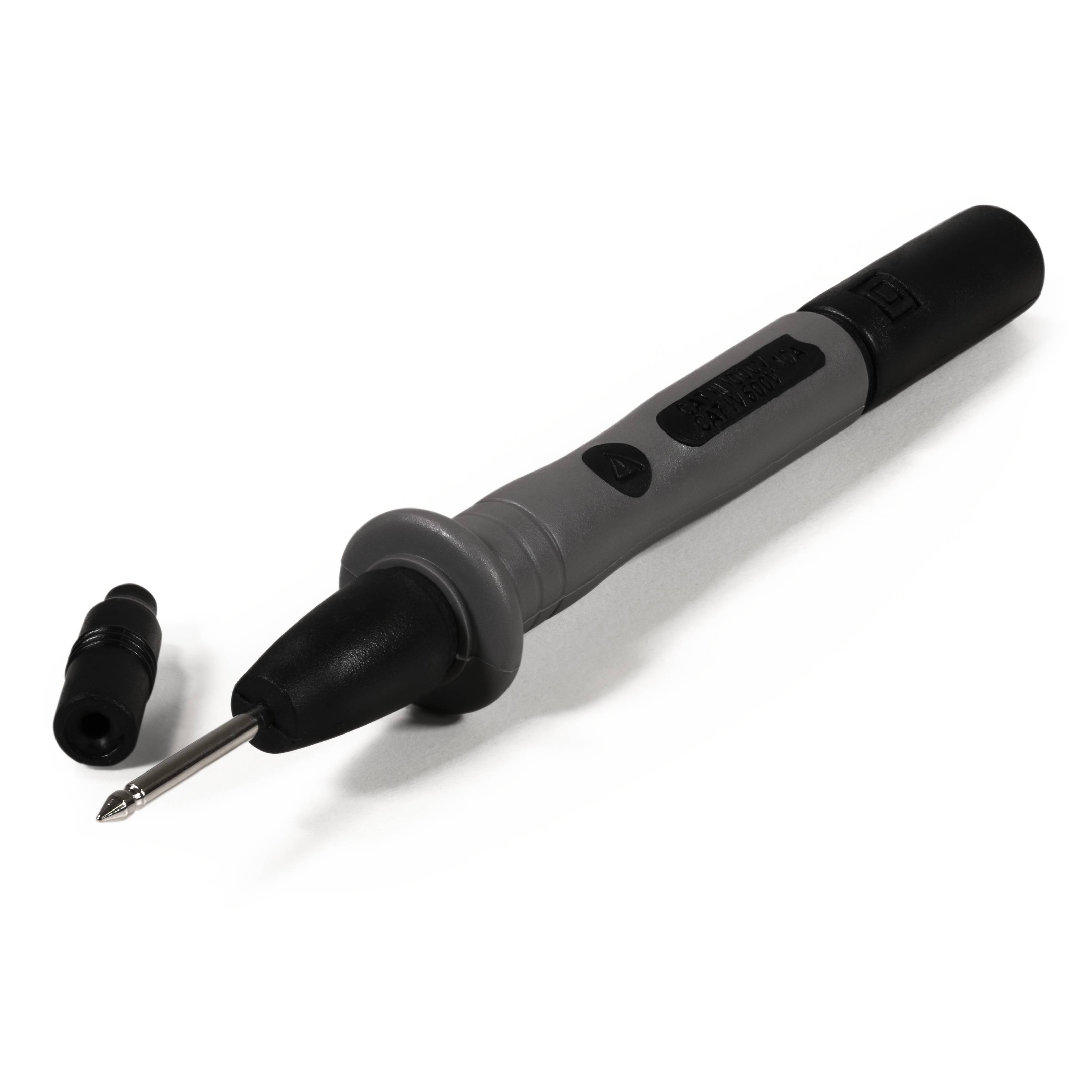 Präzisions-Prüfspitze McPower "PS 25", mit 4mm-Sicherheitskupplung, schwarz