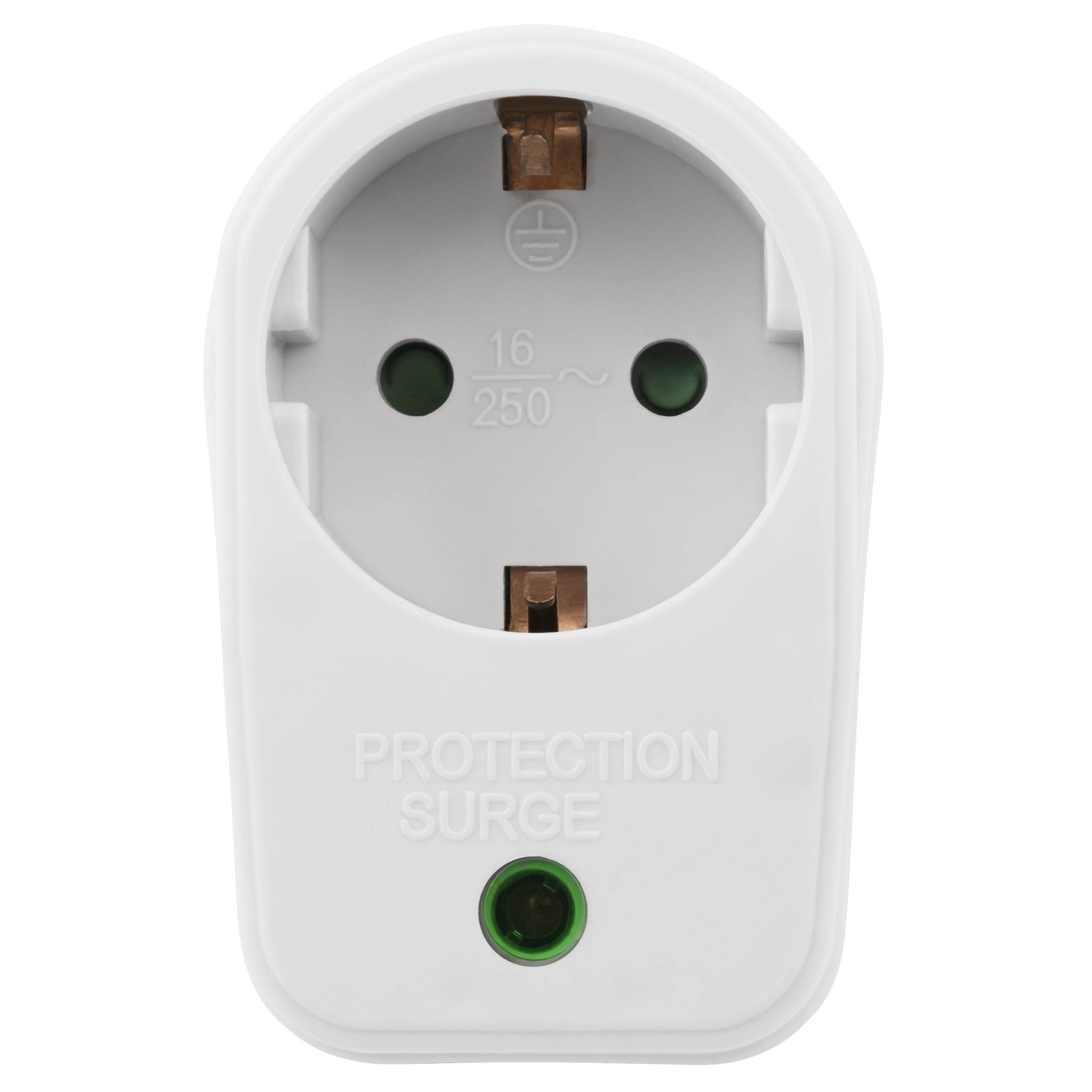 Steckdosenadapter McPower mit Überspannungsschutz, 230V/3500W