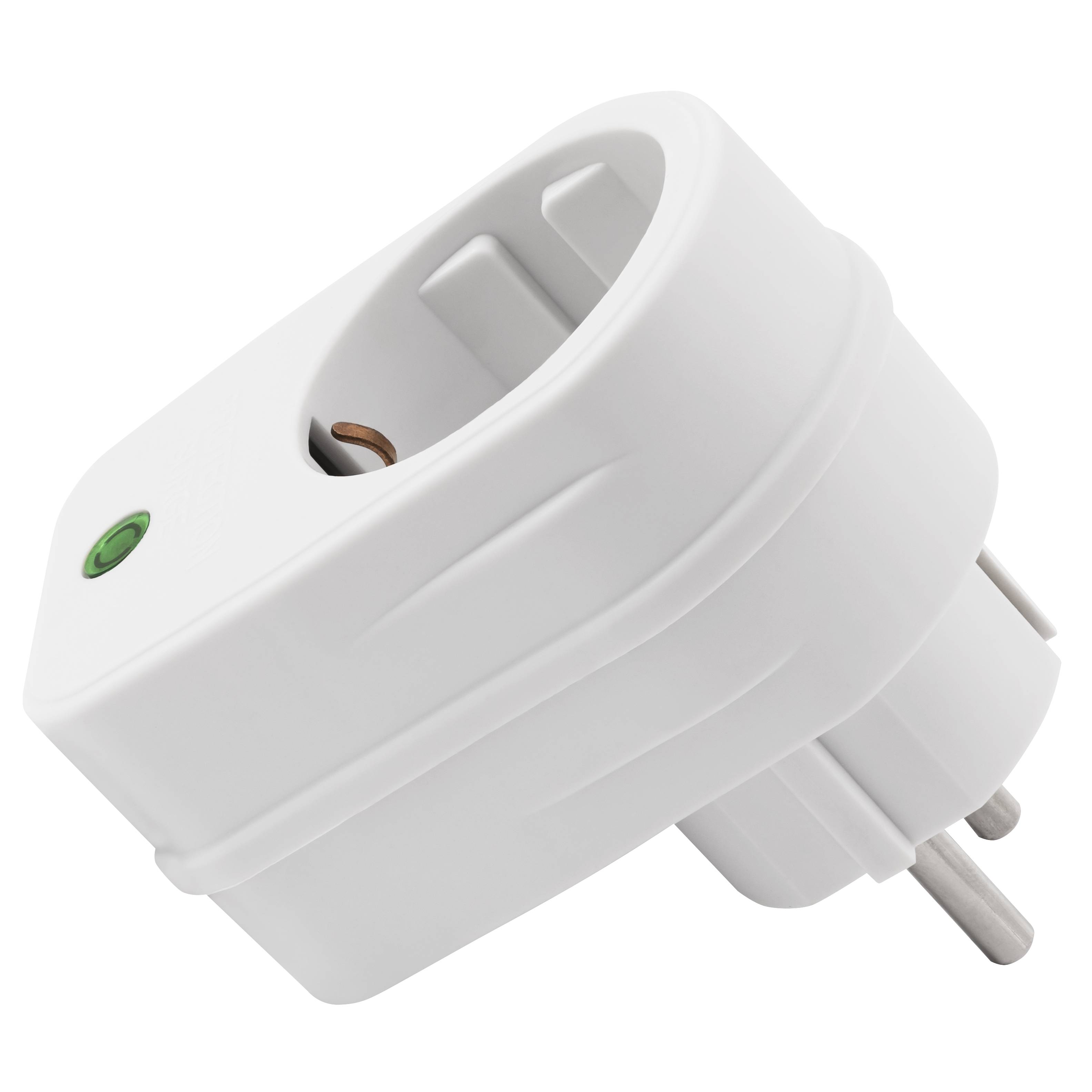 Steckdosenadapter McPower mit Überspannungsschutz, 230V/3500W