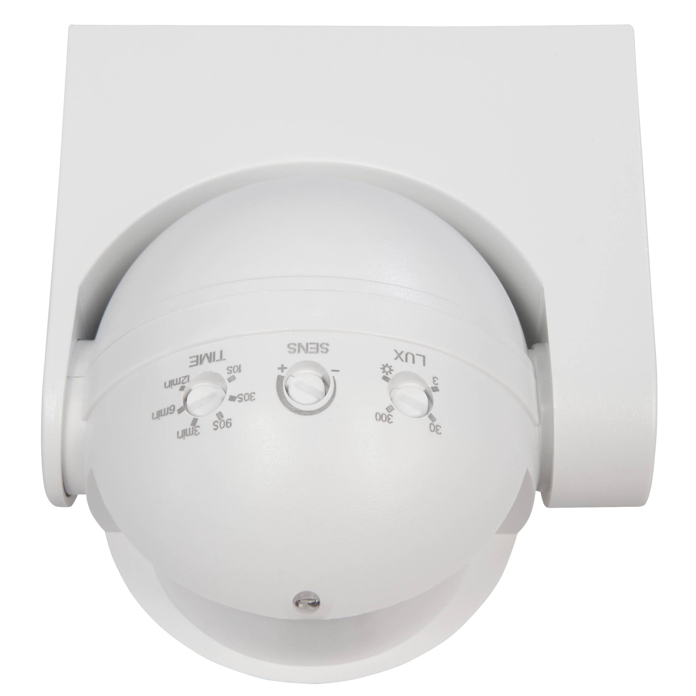 HF / Mikrowellen-Bewegungsmelder McShine "LX-752", 180°, 230V, 1.200W, weiß, LED geeignet