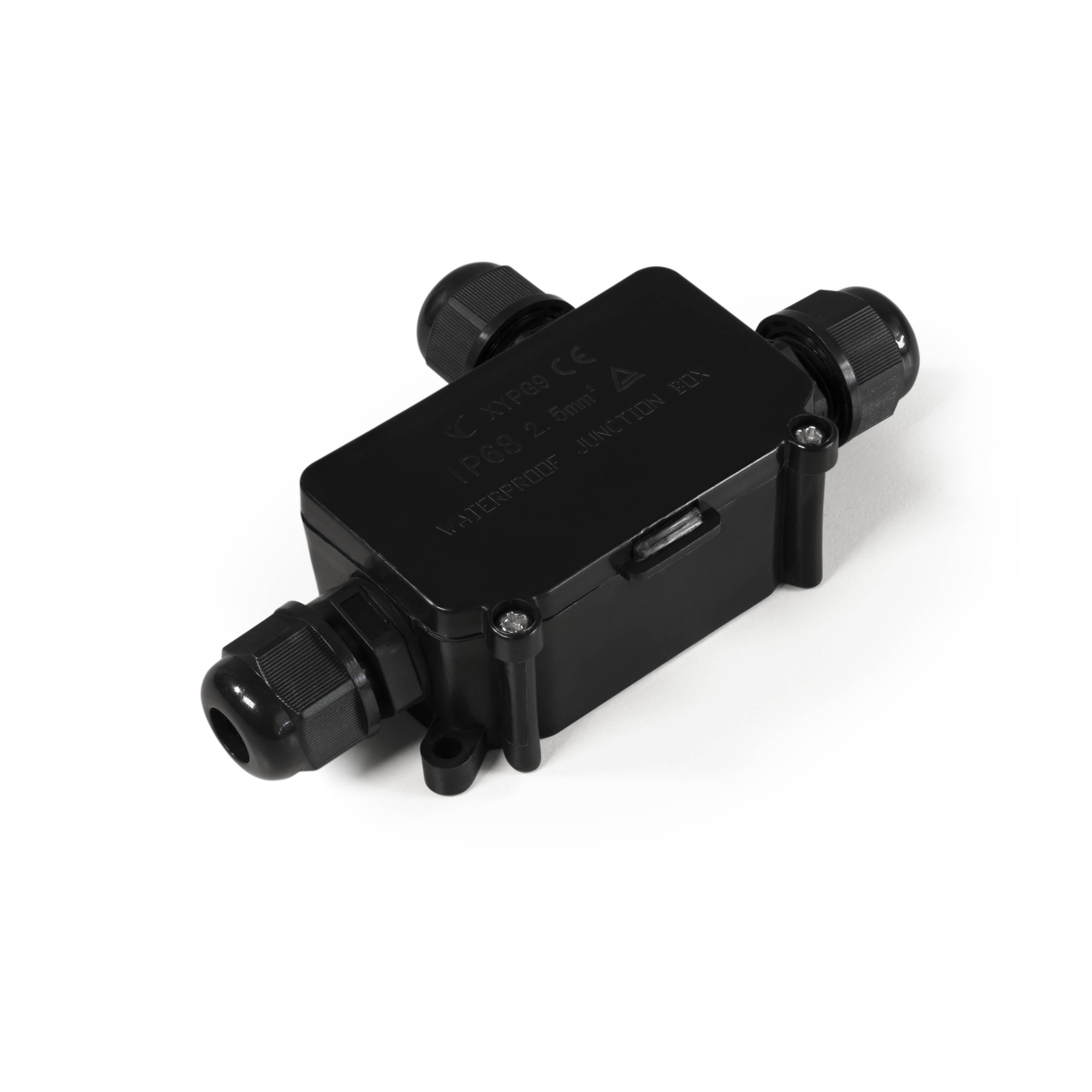 Abzweigdose McPower, 125x69x33mm, IP65, 1 Ein- und 2 Ausgänge