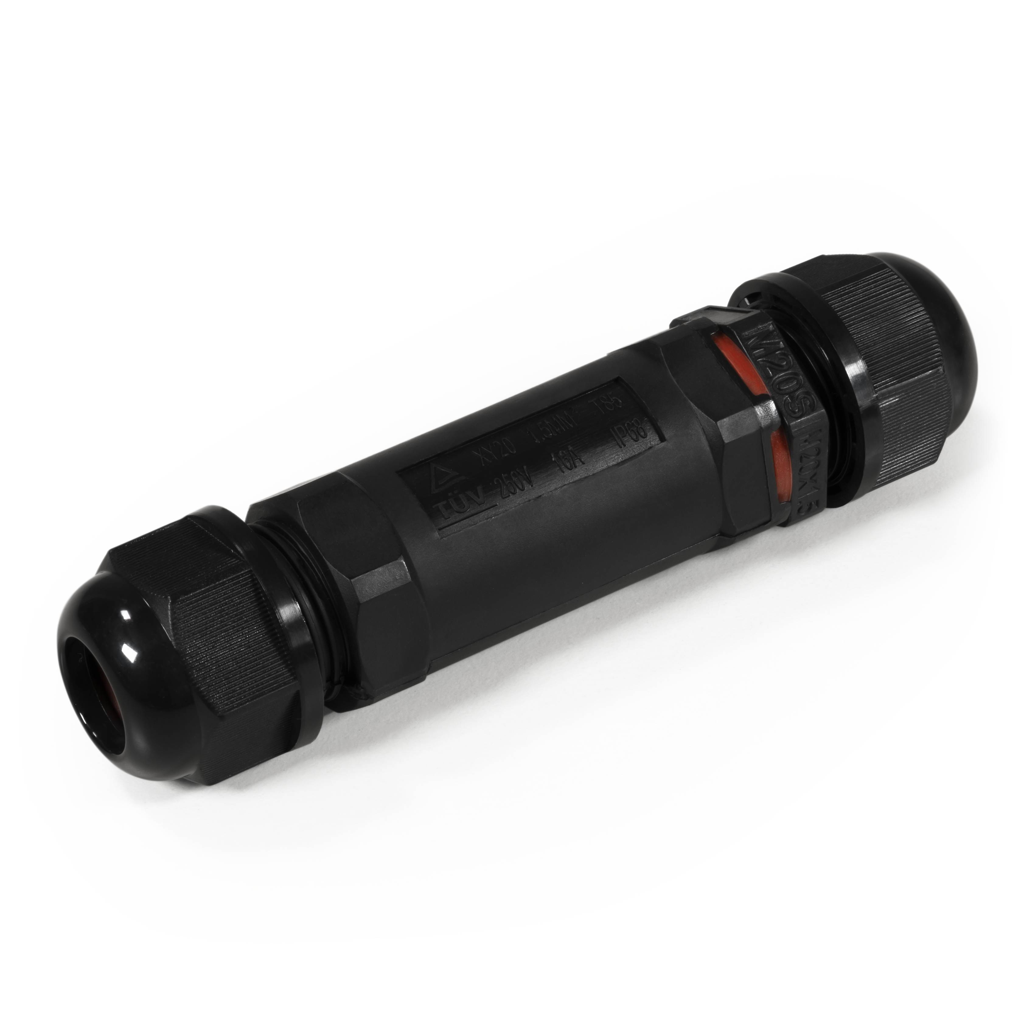 Kabelverbinder McPower, LxØ 107x27mm, IP68 - wasserdicht, 230V, 3-polig