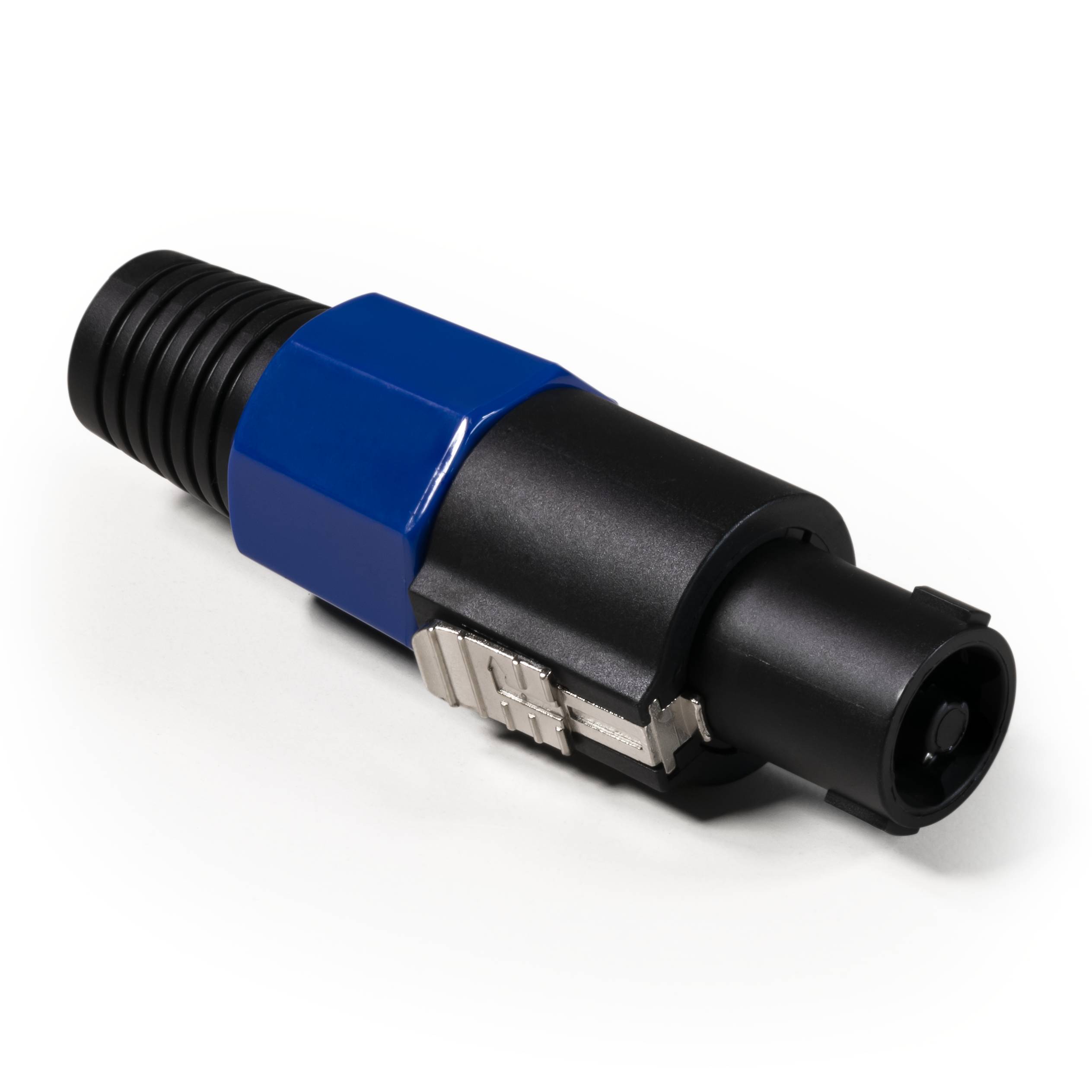 PA-Lautsprecherstecker HOLLYWOOD, mit Knickschutz, 4-polig, schraubbar