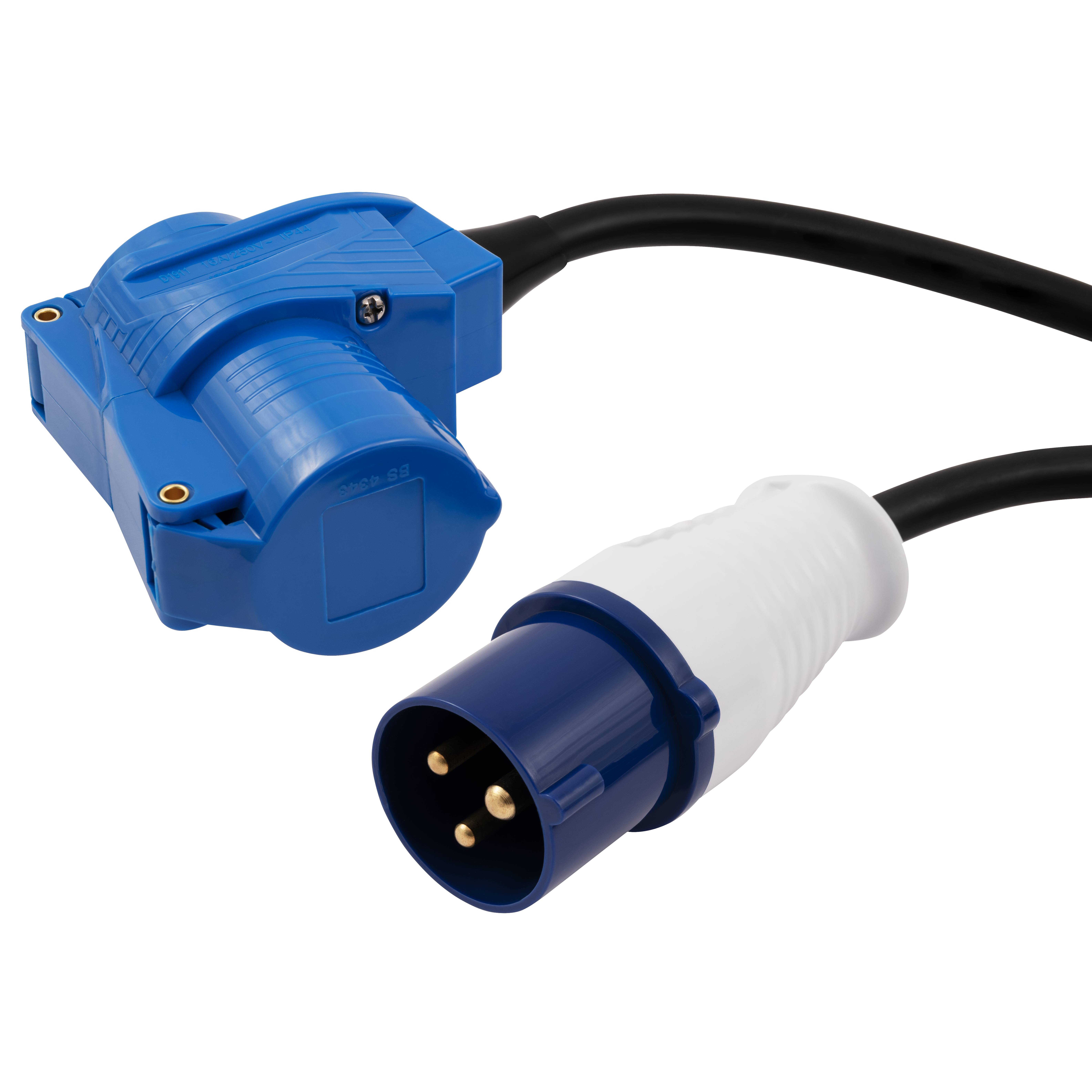 CEE-Verlängerungskabel McPower, 10m H07RNG 3G2,5, 230V, IP44