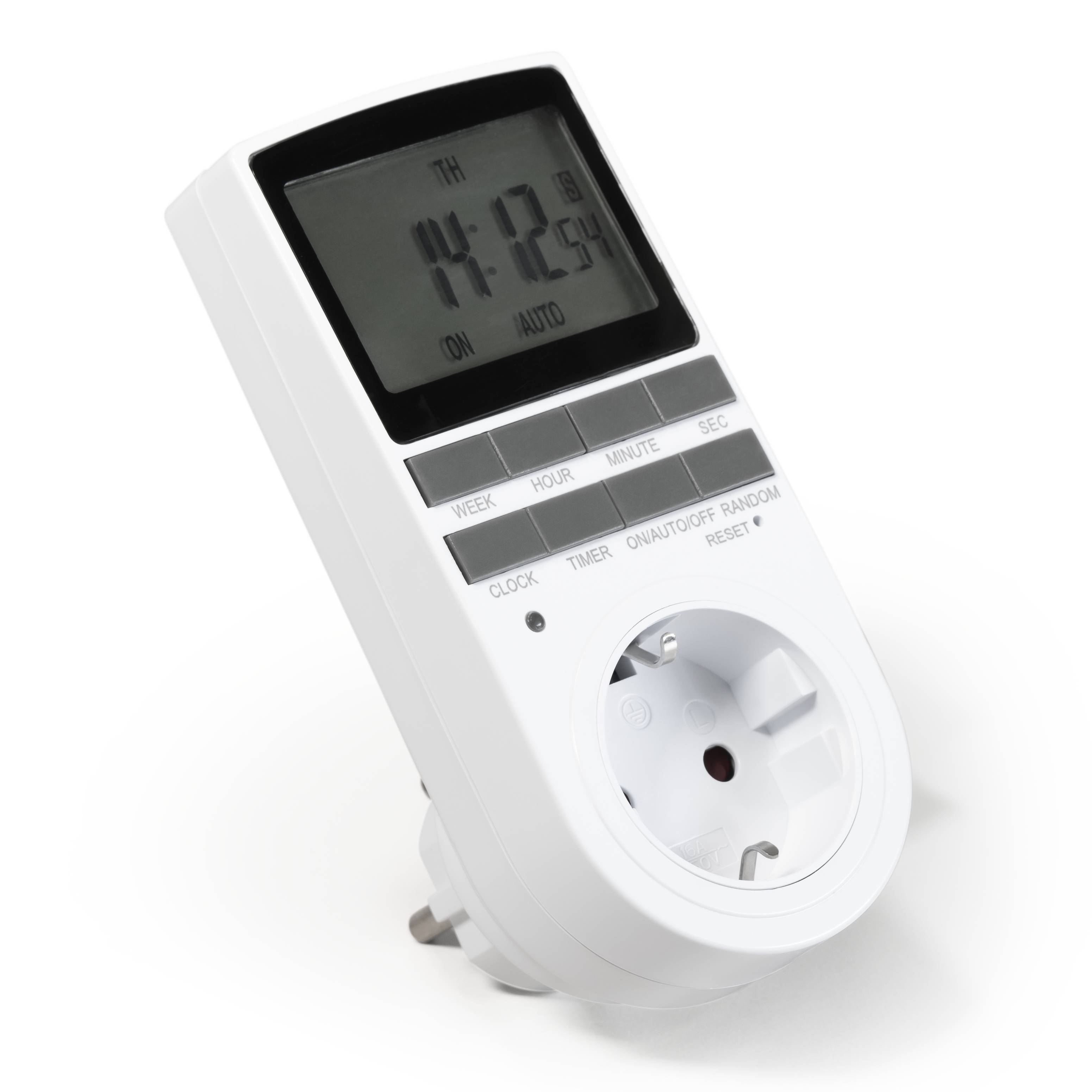 Digitale Zeitschaltuhr McPower "WZ-10" 10 Programme, 24Std Timer, 3680W