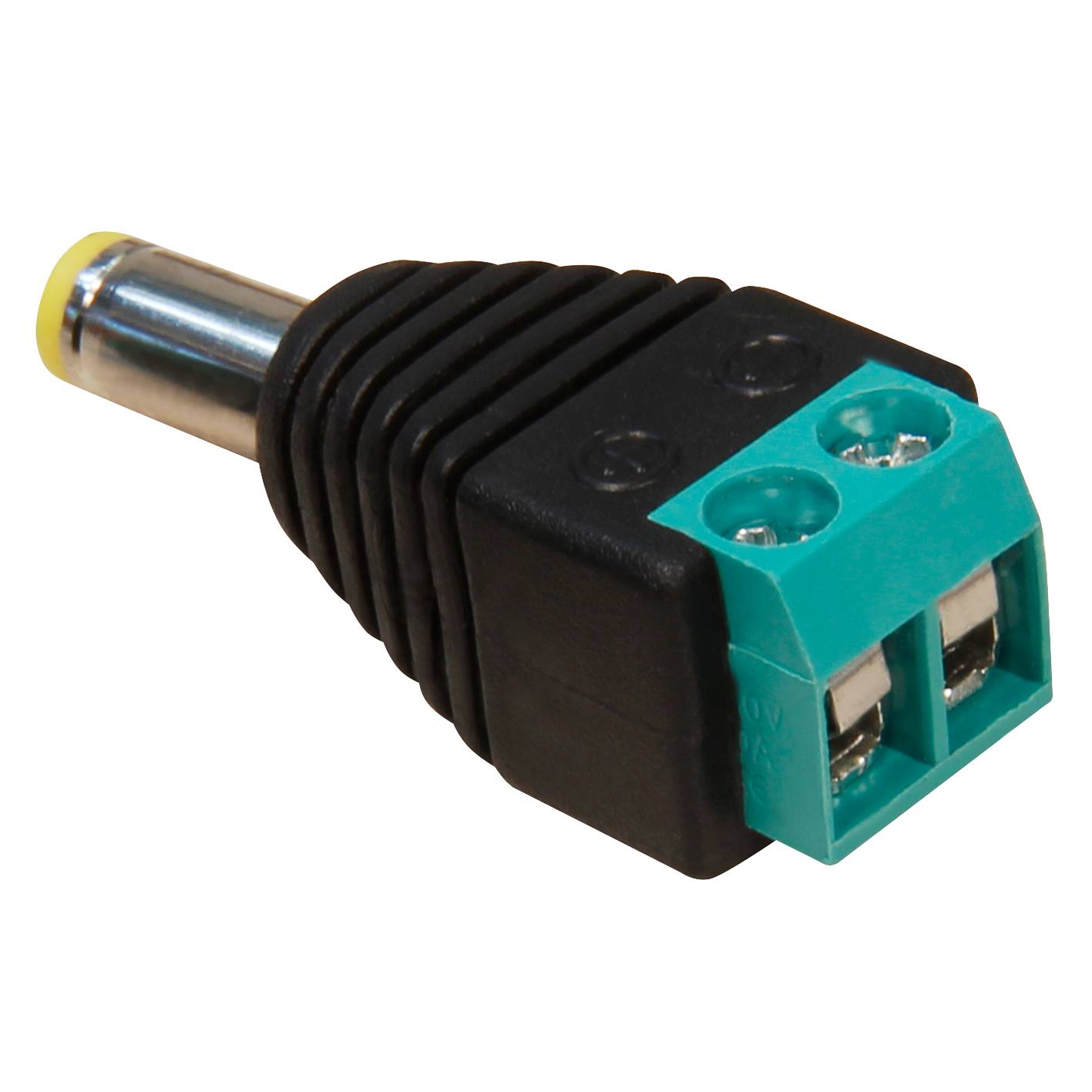 Adapter McPower, DC-Stecker 5,5x2,1mm und Lüsterklemme