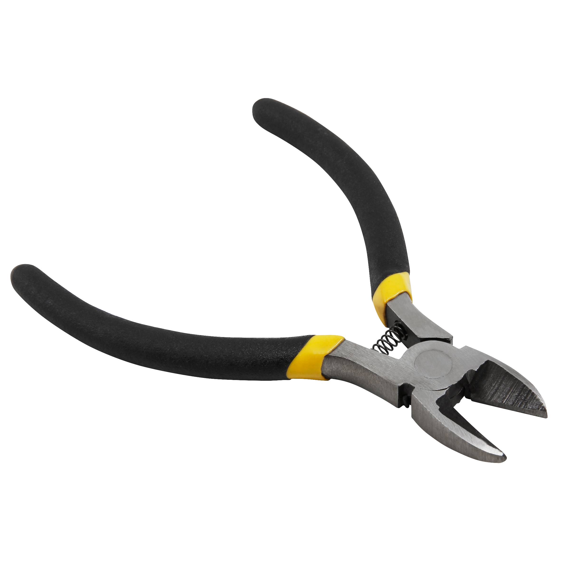 Mini-Seitenschneider McPower "Top-Grip", 125 mm, federöffnend, rutschfester Griff