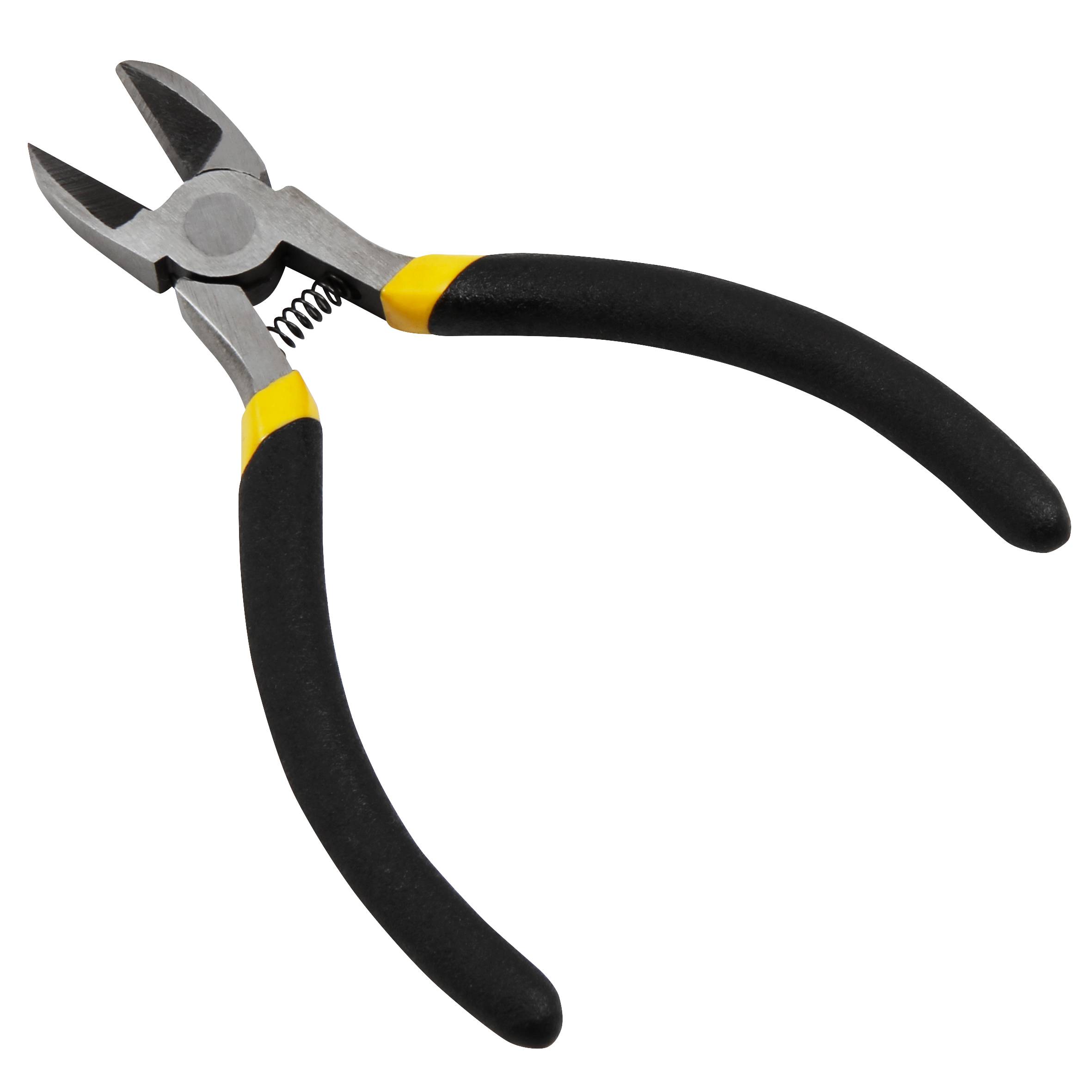 Mini-Seitenschneider McPower "Top-Grip", 125 mm, federöffnend, rutschfester Griff