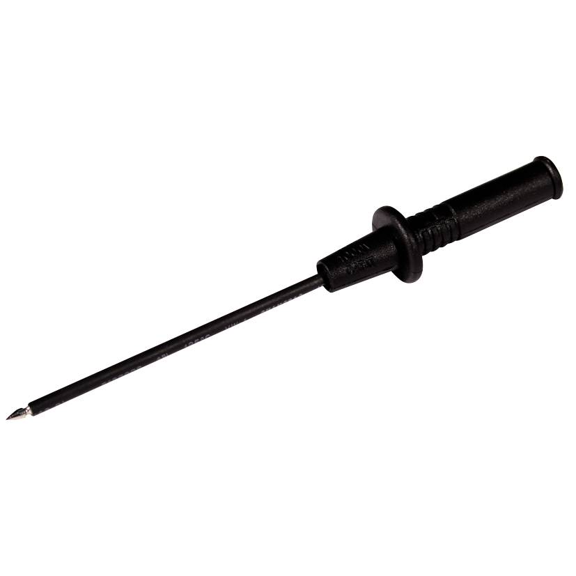 Prüfspitze, 4mm, schwarz