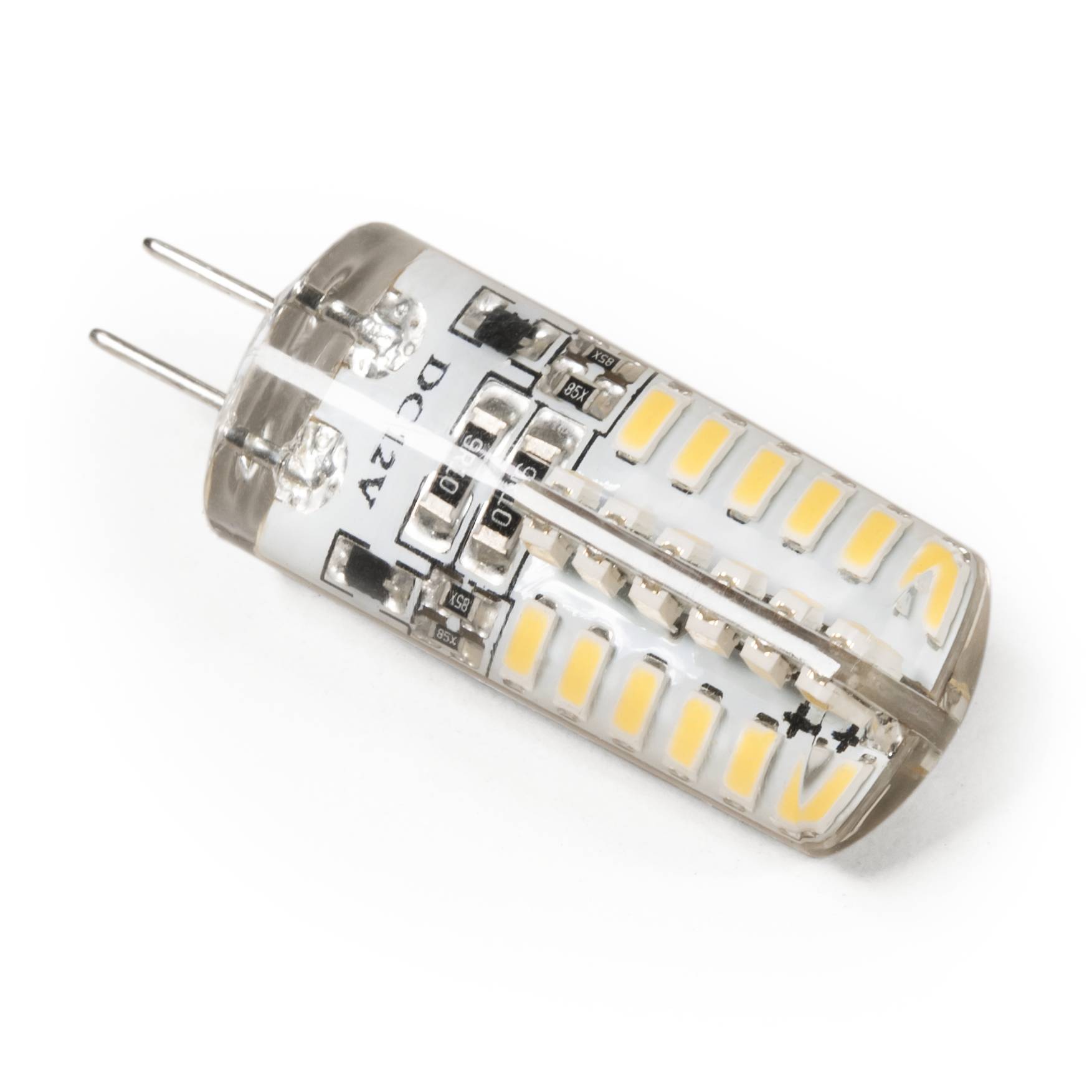 LED-Stiftsockellampe McShine "Silicia", G4, 2W, 160 lm, warmweiß